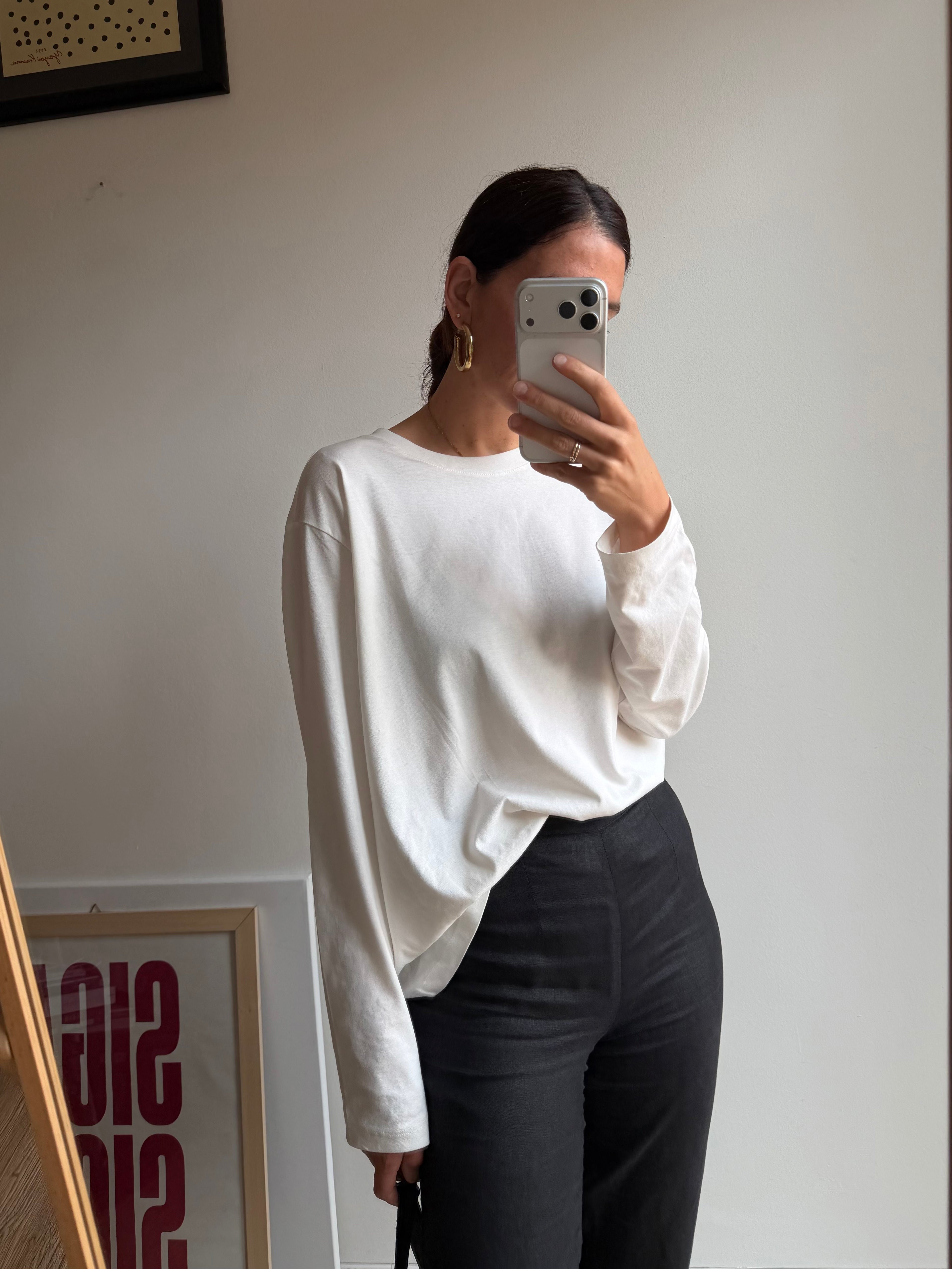 PANTALONI A SIGARETTA IN LINO
