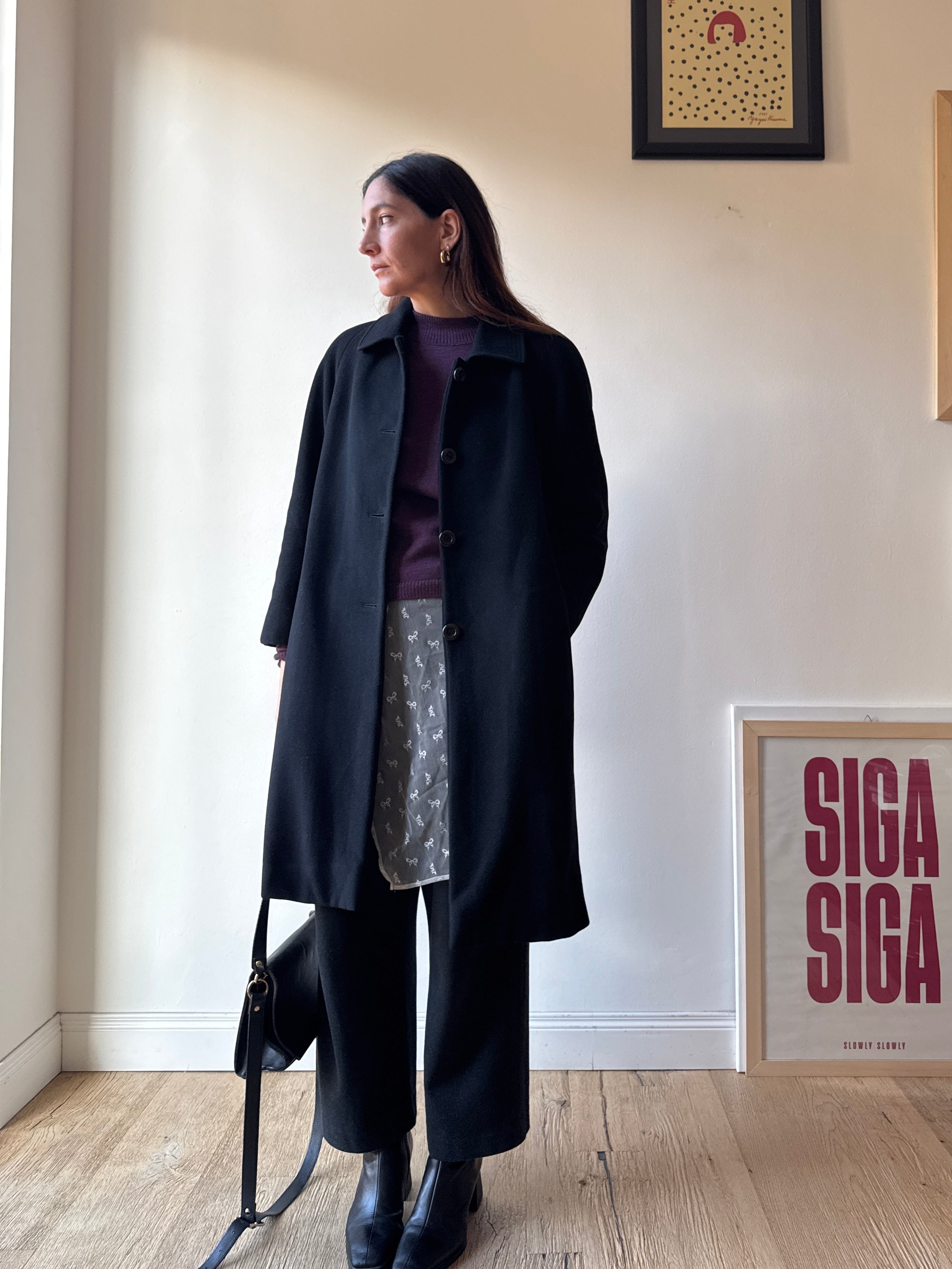 CAPPOTTO NERO CLASSICO