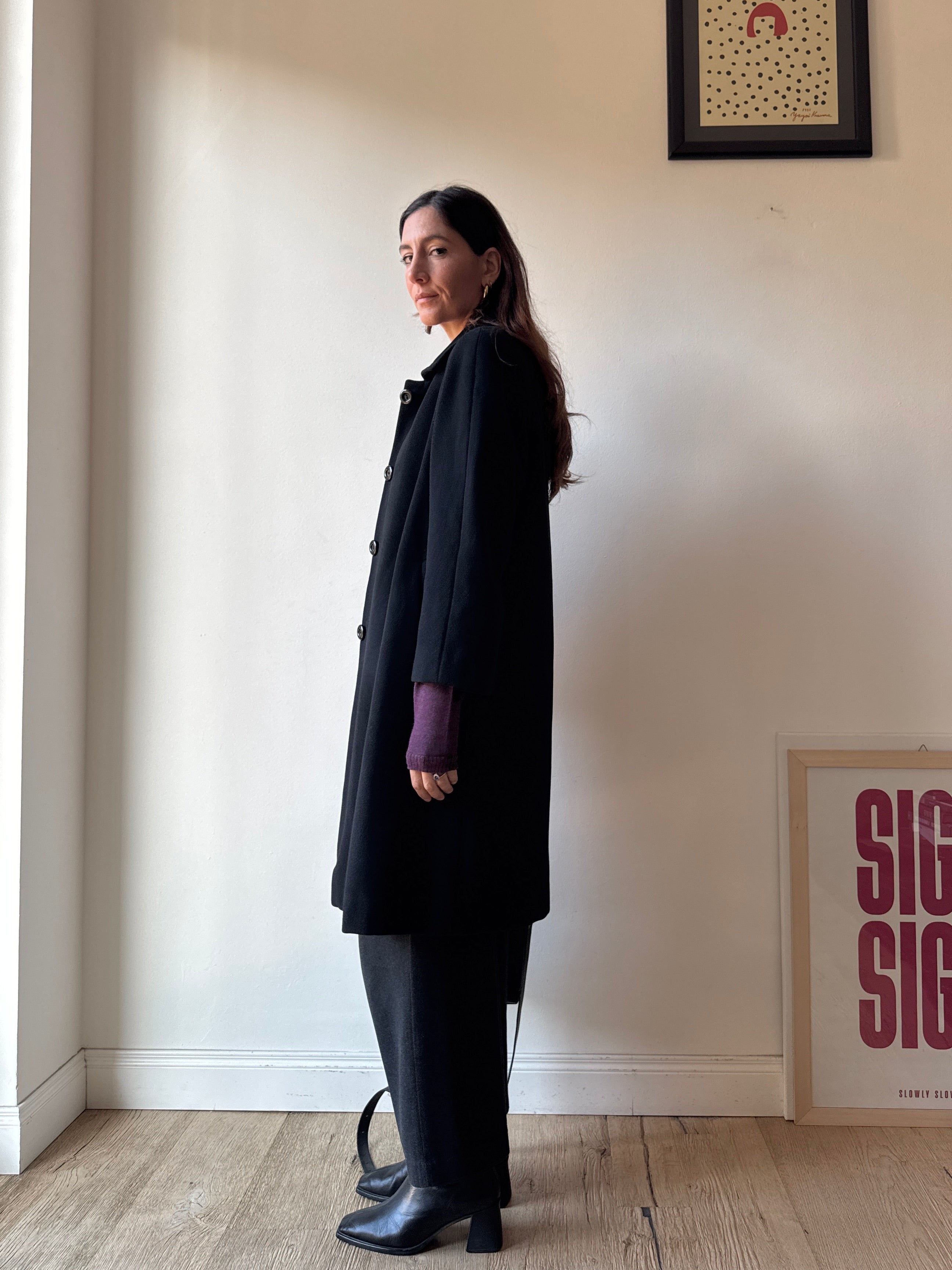 CAPPOTTO NERO CLASSICO