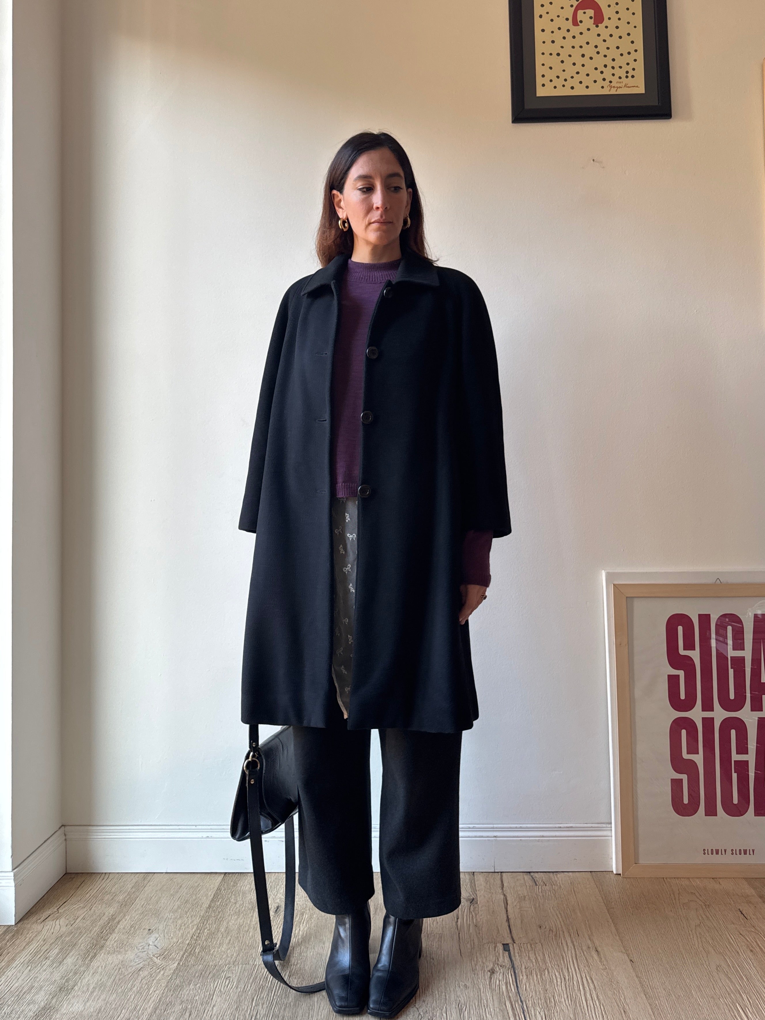 CAPPOTTO NERO CLASSICO