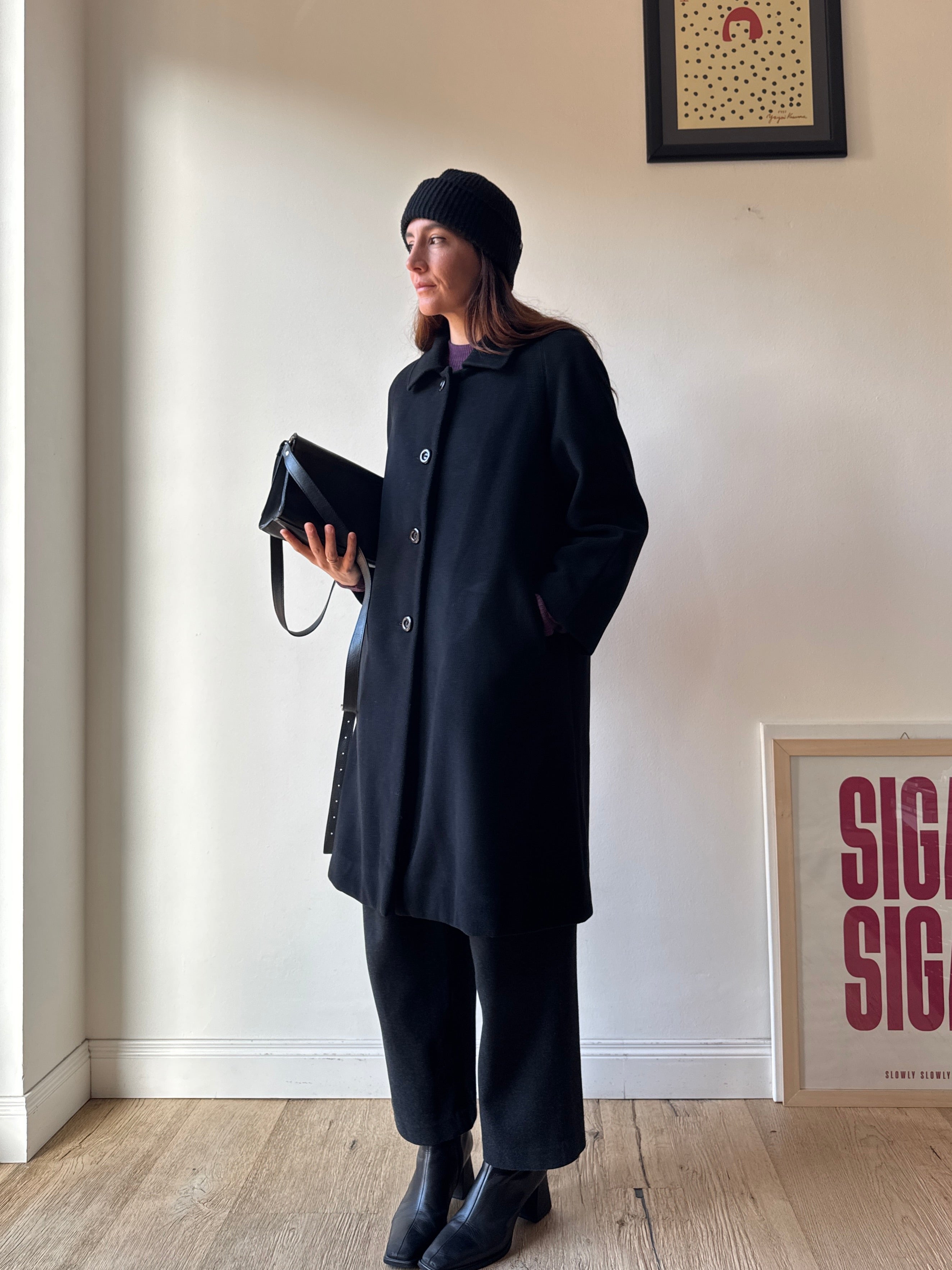 CAPPOTTO NERO CLASSICO