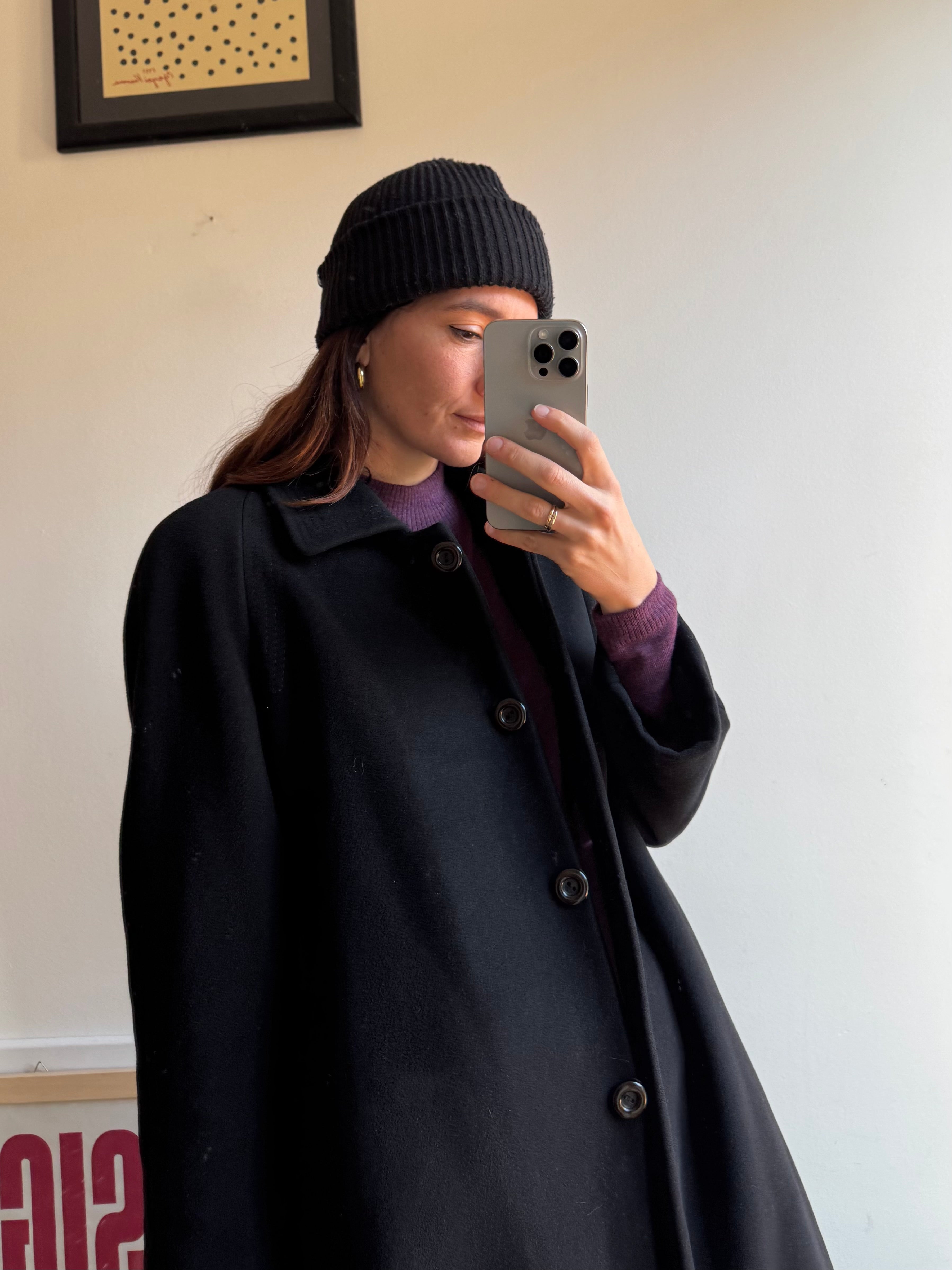 CAPPOTTO NERO CLASSICO