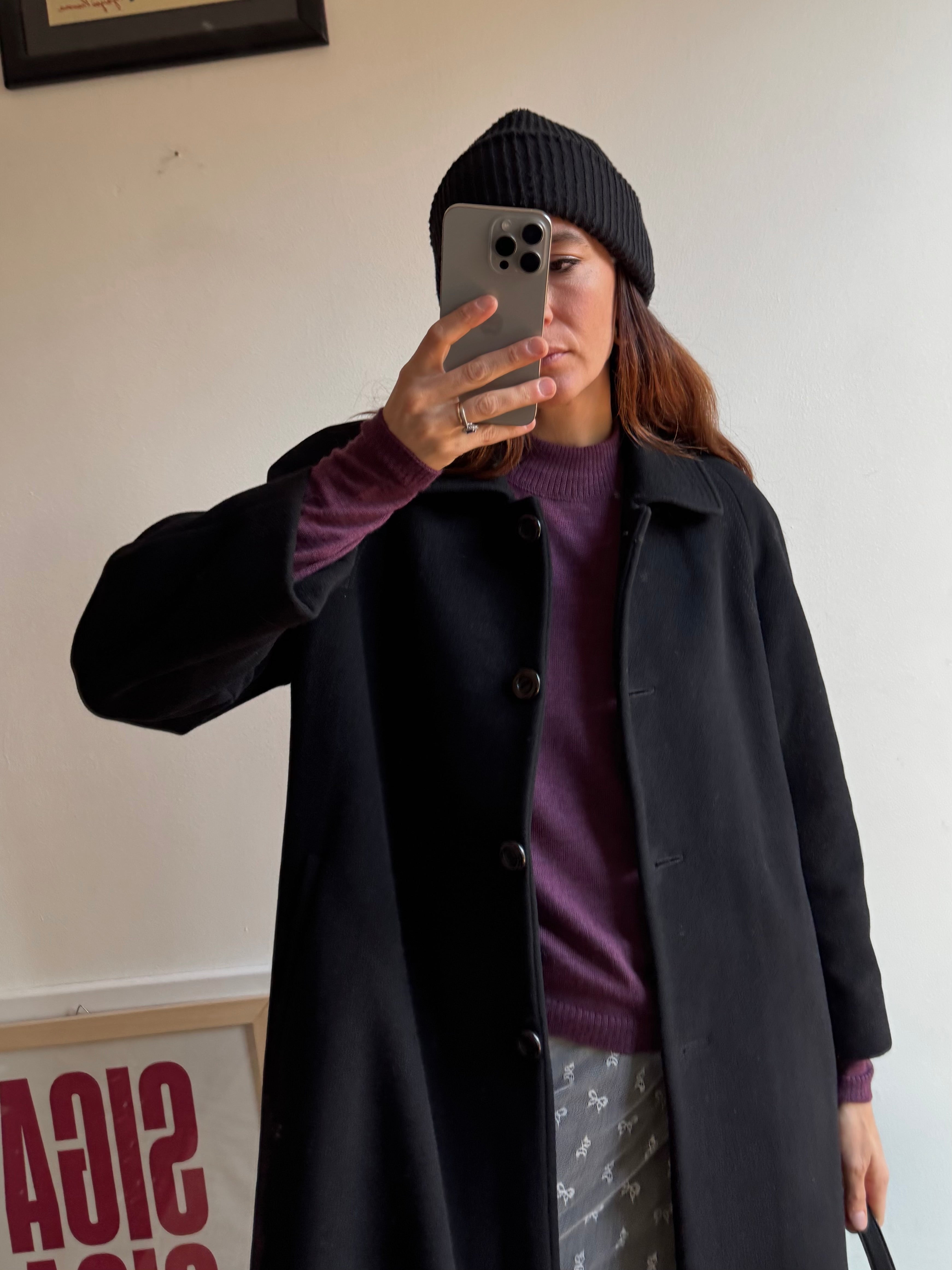 CAPPOTTO NERO CLASSICO