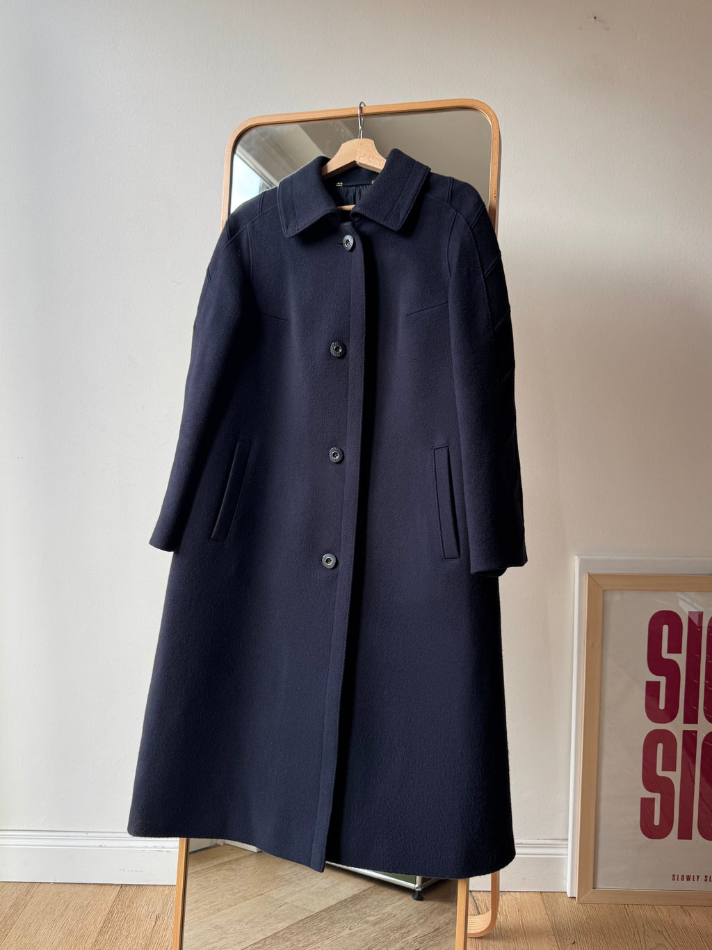 CAPPOTTO LODEN BLU