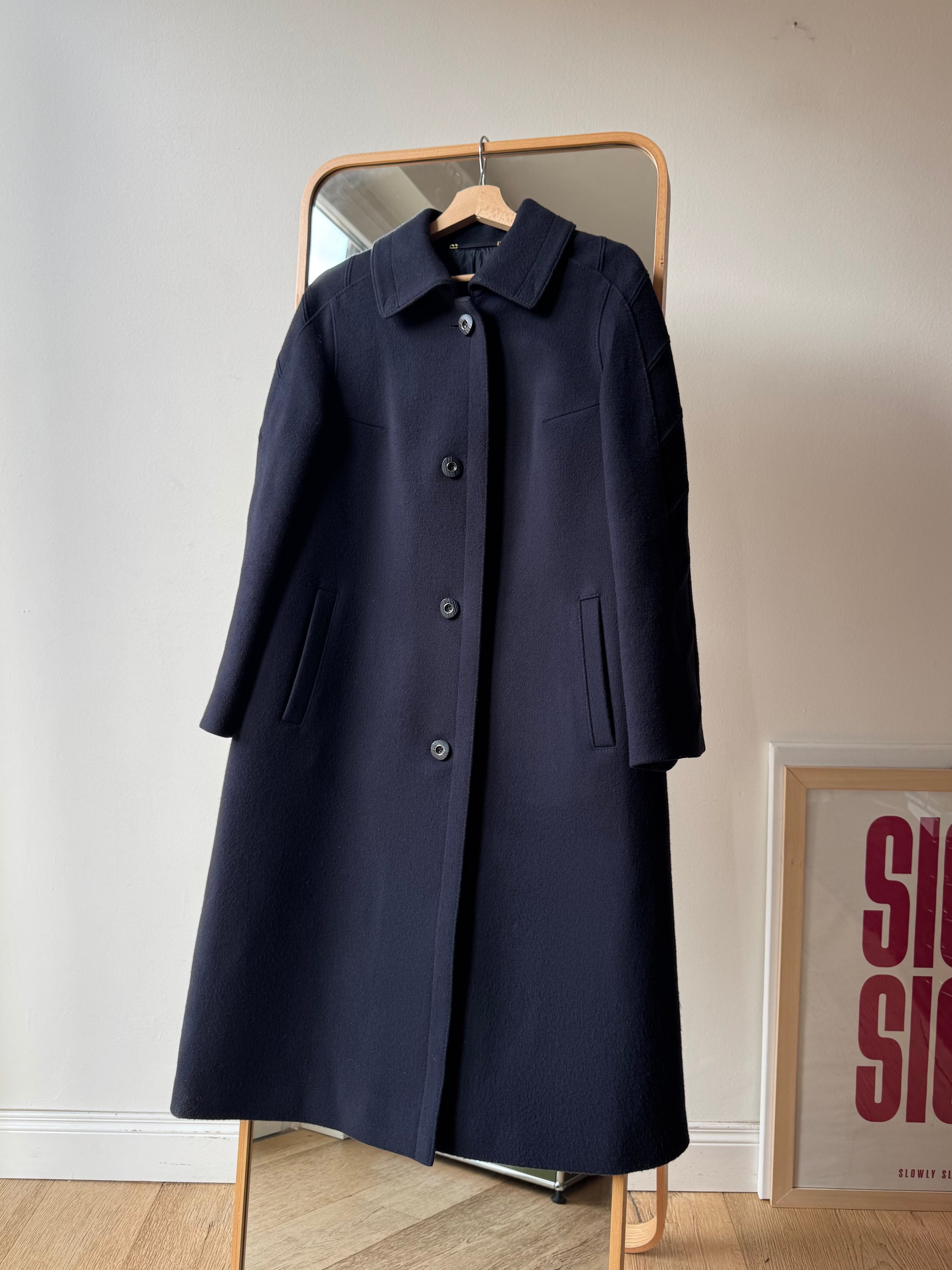 CAPPOTTO LODEN BLU
