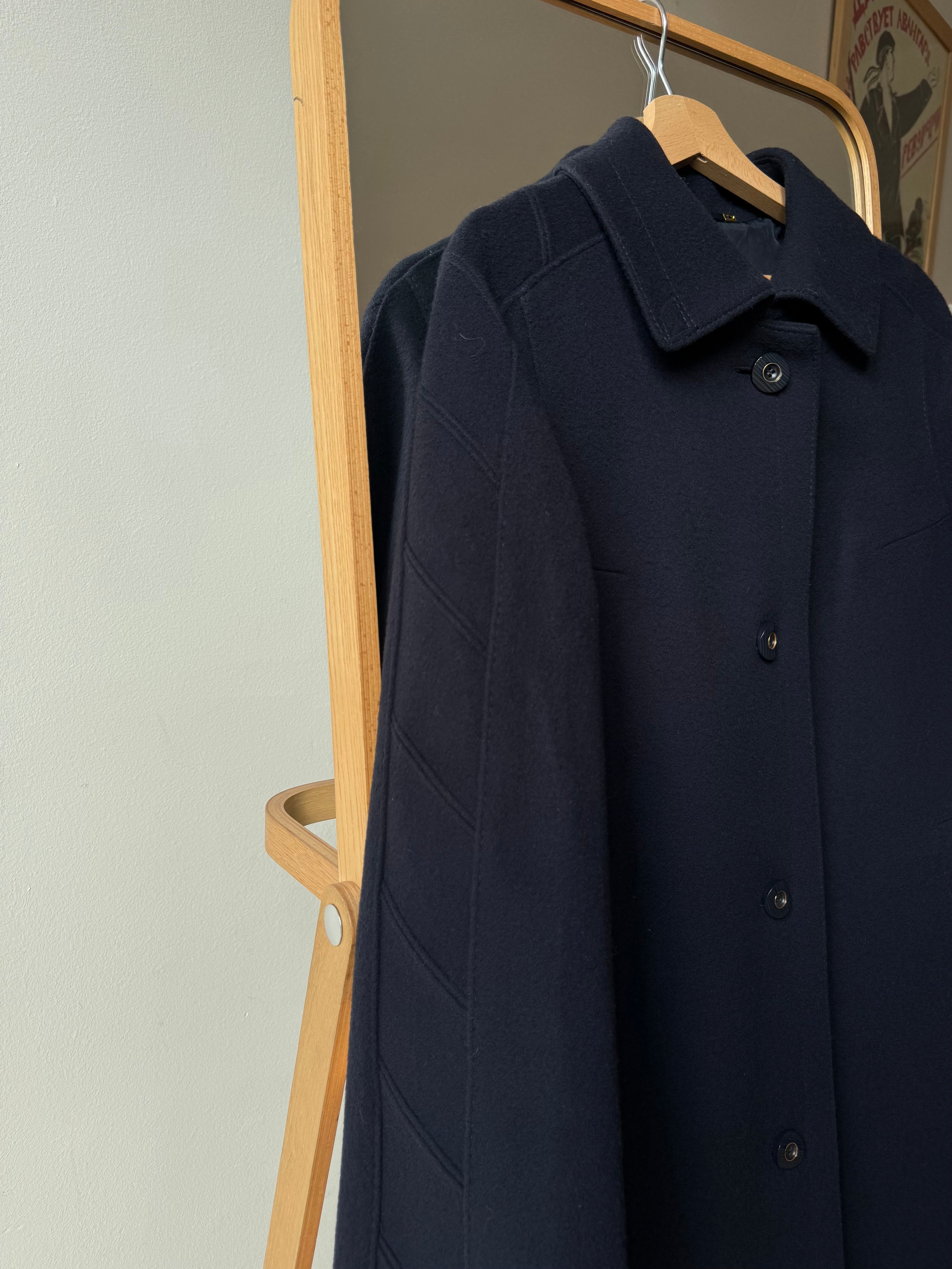 CAPPOTTO LODEN BLU