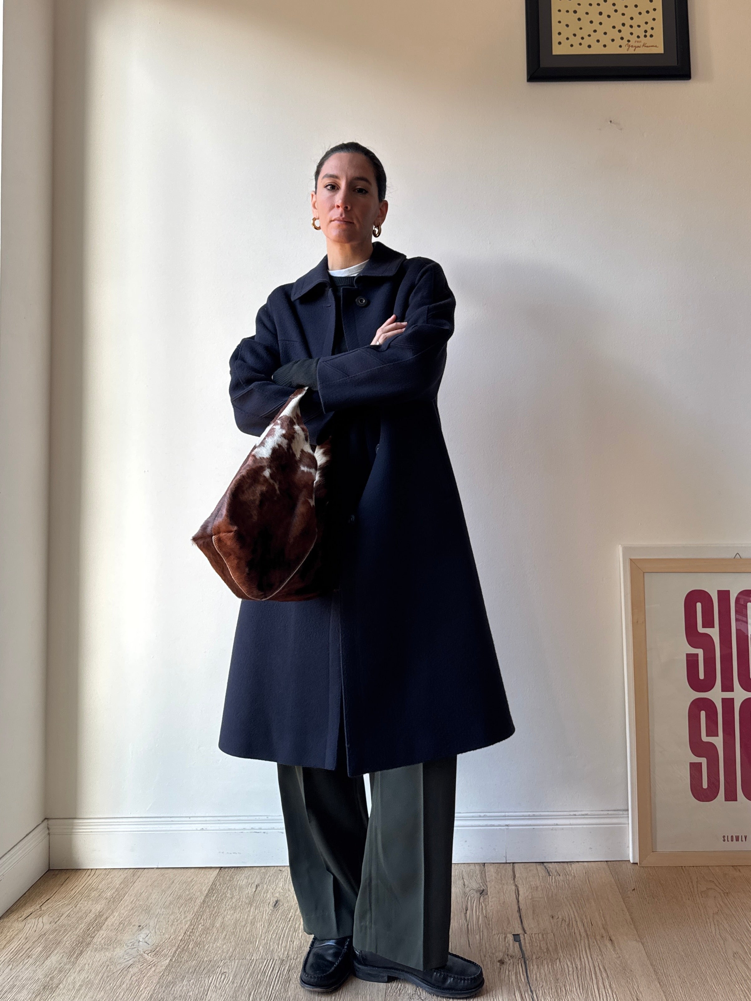 CAPPOTTO LODEN BLU