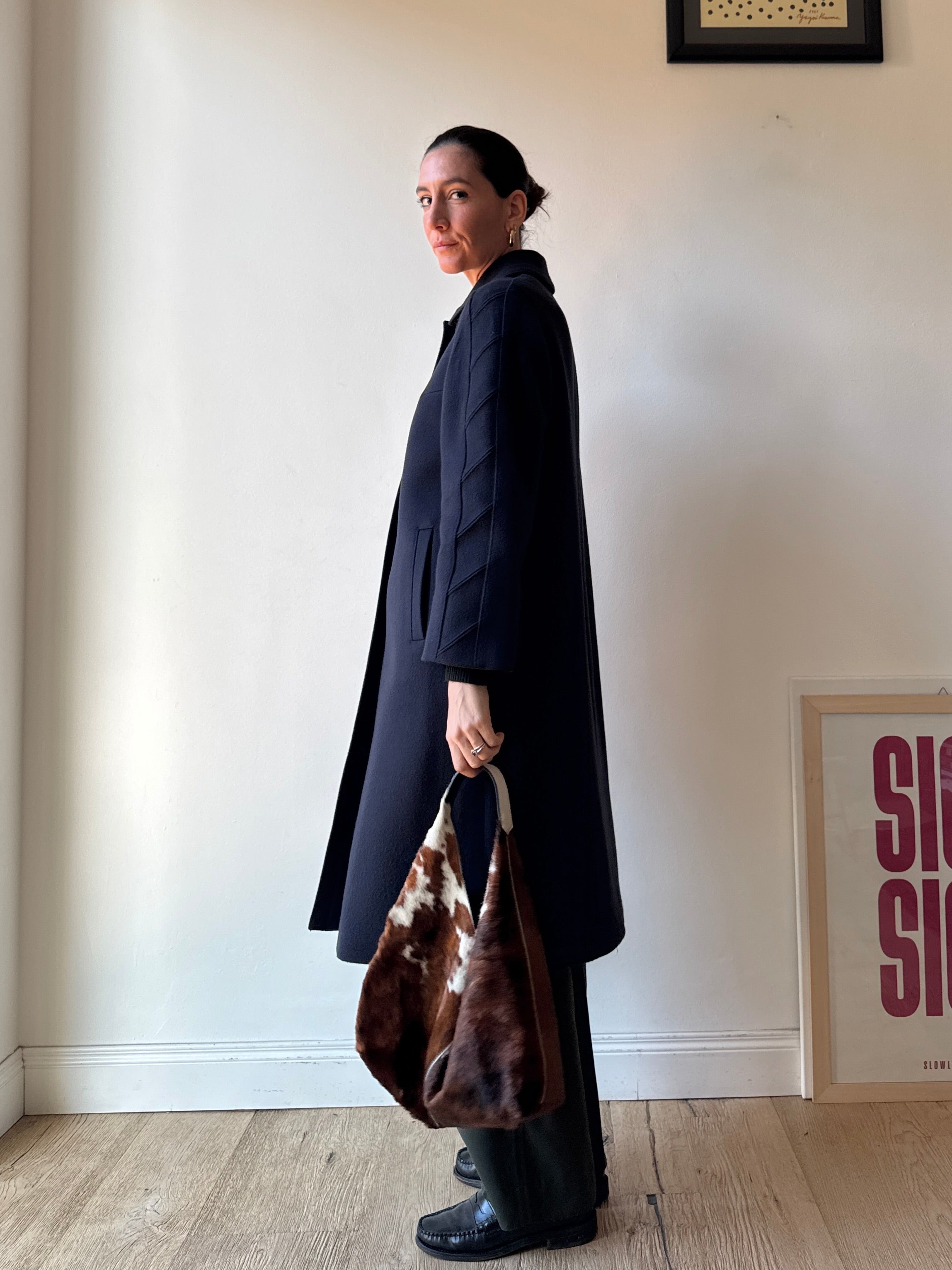 CAPPOTTO LODEN BLU