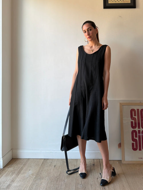 ABITO IN LINO NERO