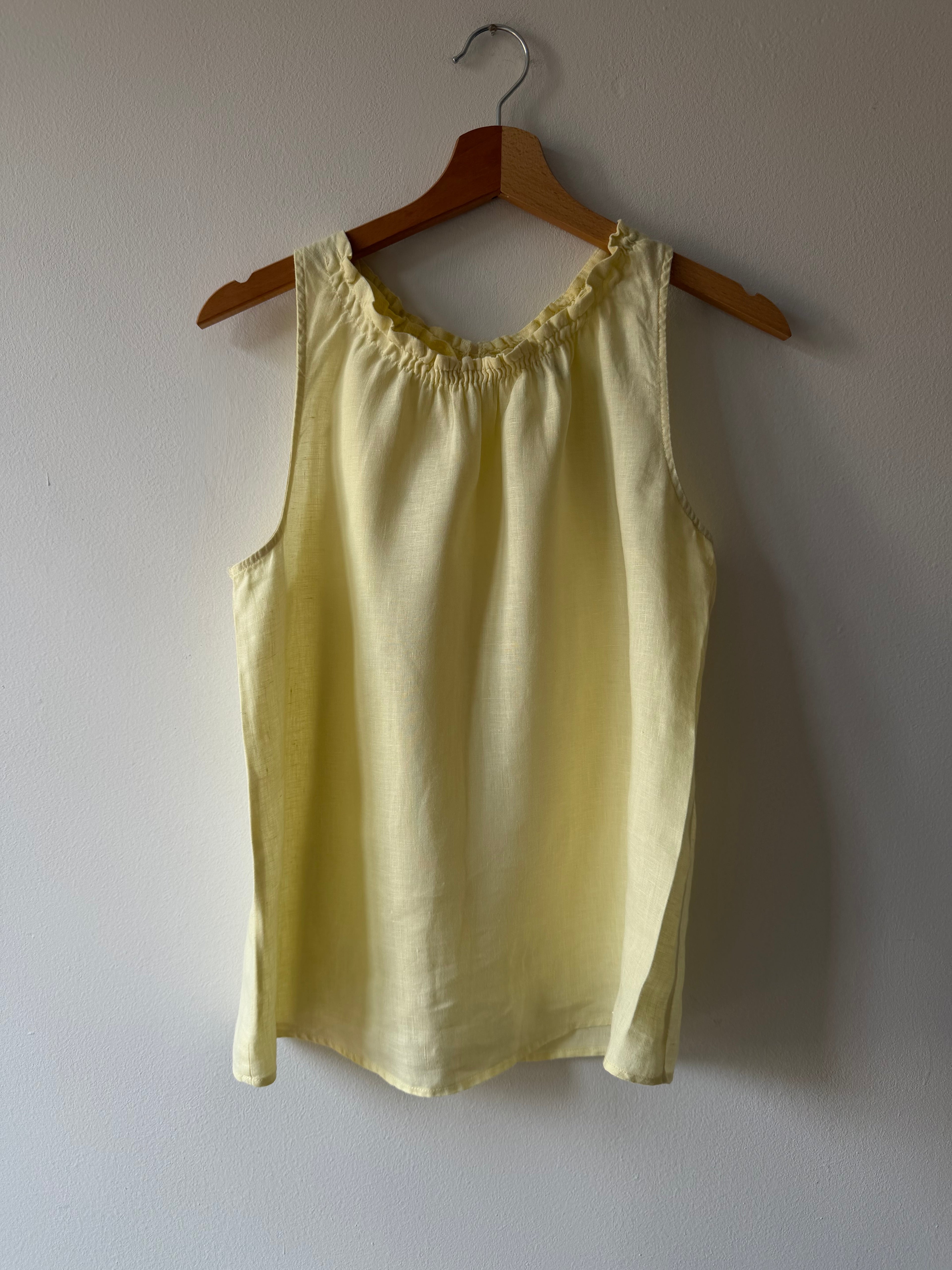 TOP GIALLO CHIARO