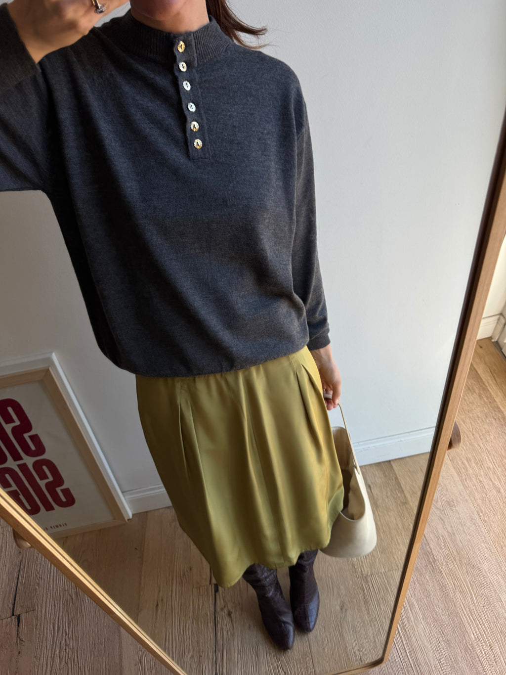 GONNA VERDE LIME MIDI