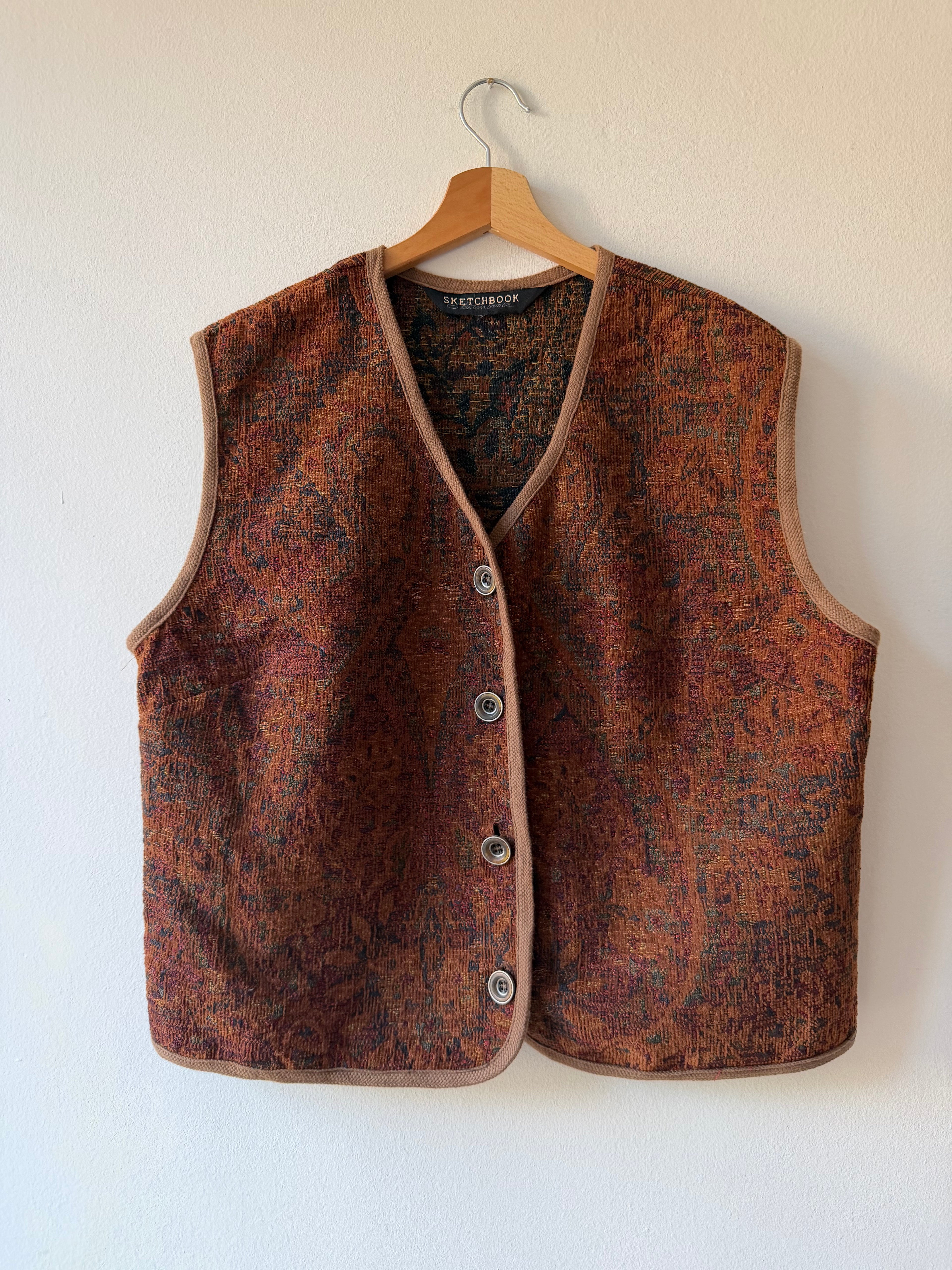 GILET BROCCATO