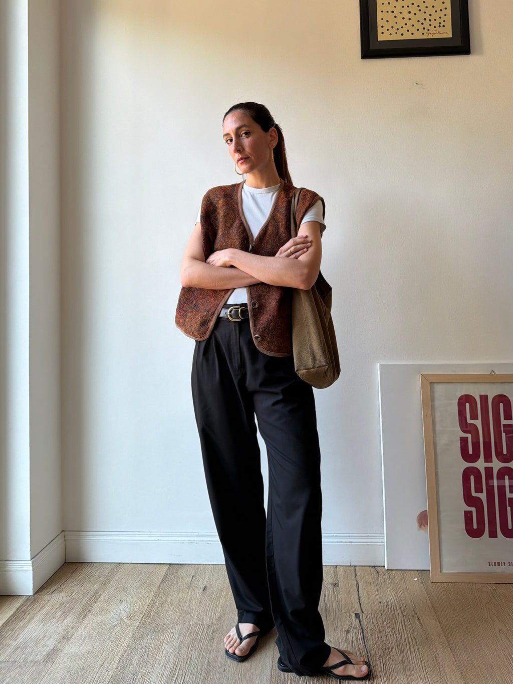 GILET BROCCATO