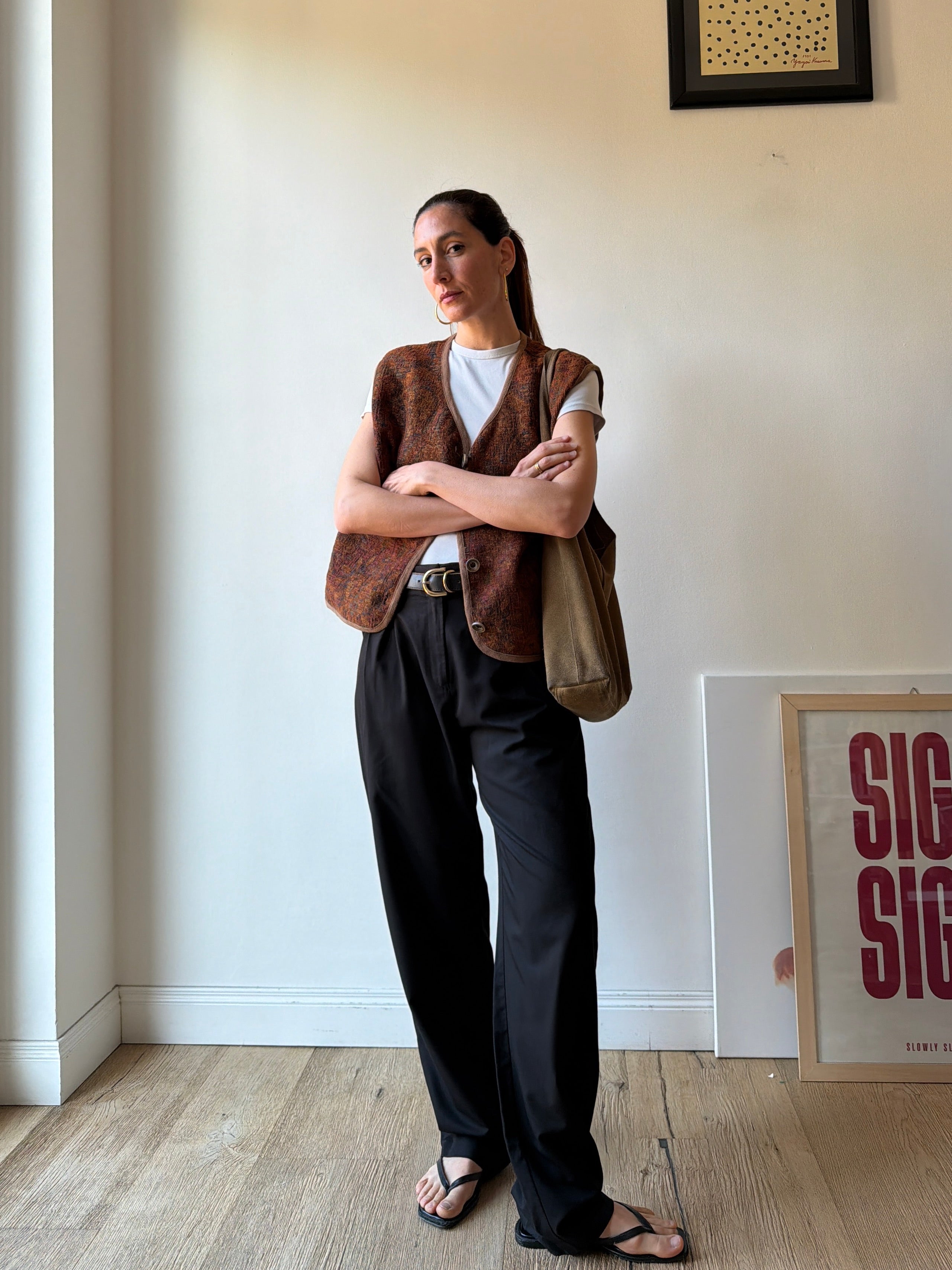 GILET BROCCATO
