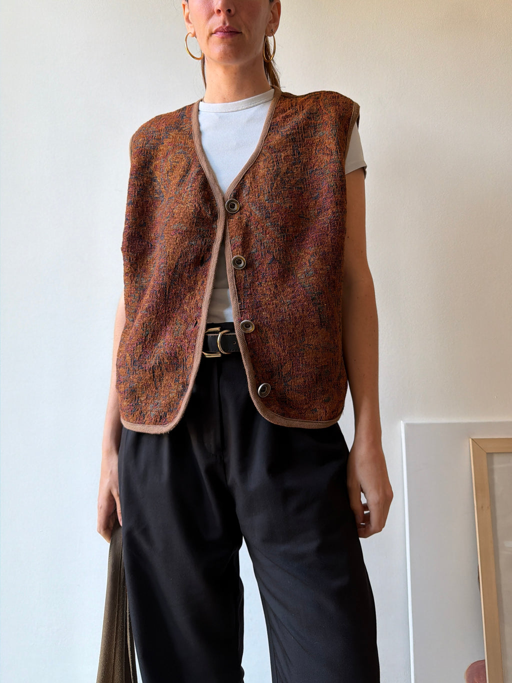 GILET BROCCATO