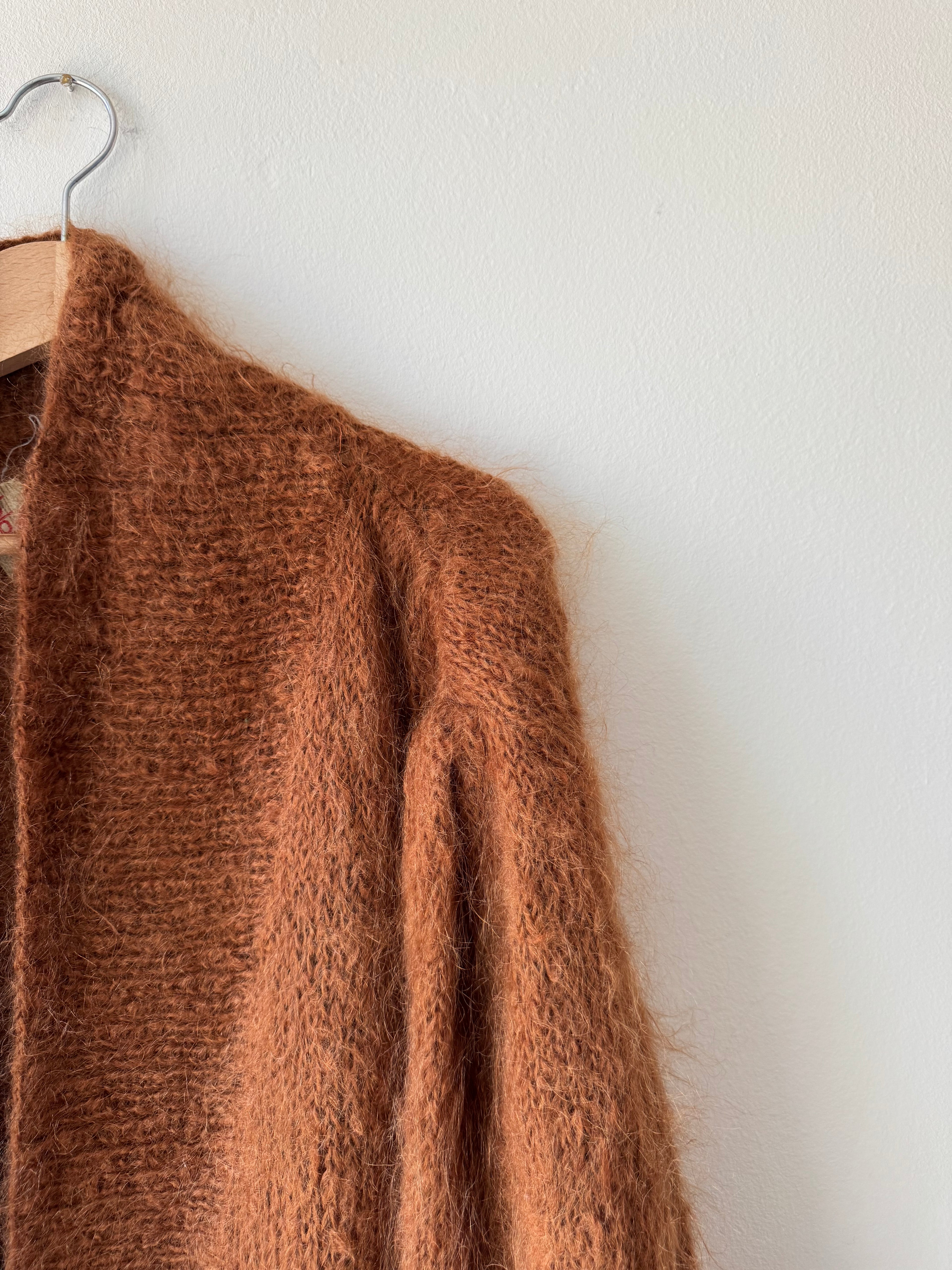 CARDIGAN NOCCIOLA IN MOHAIR