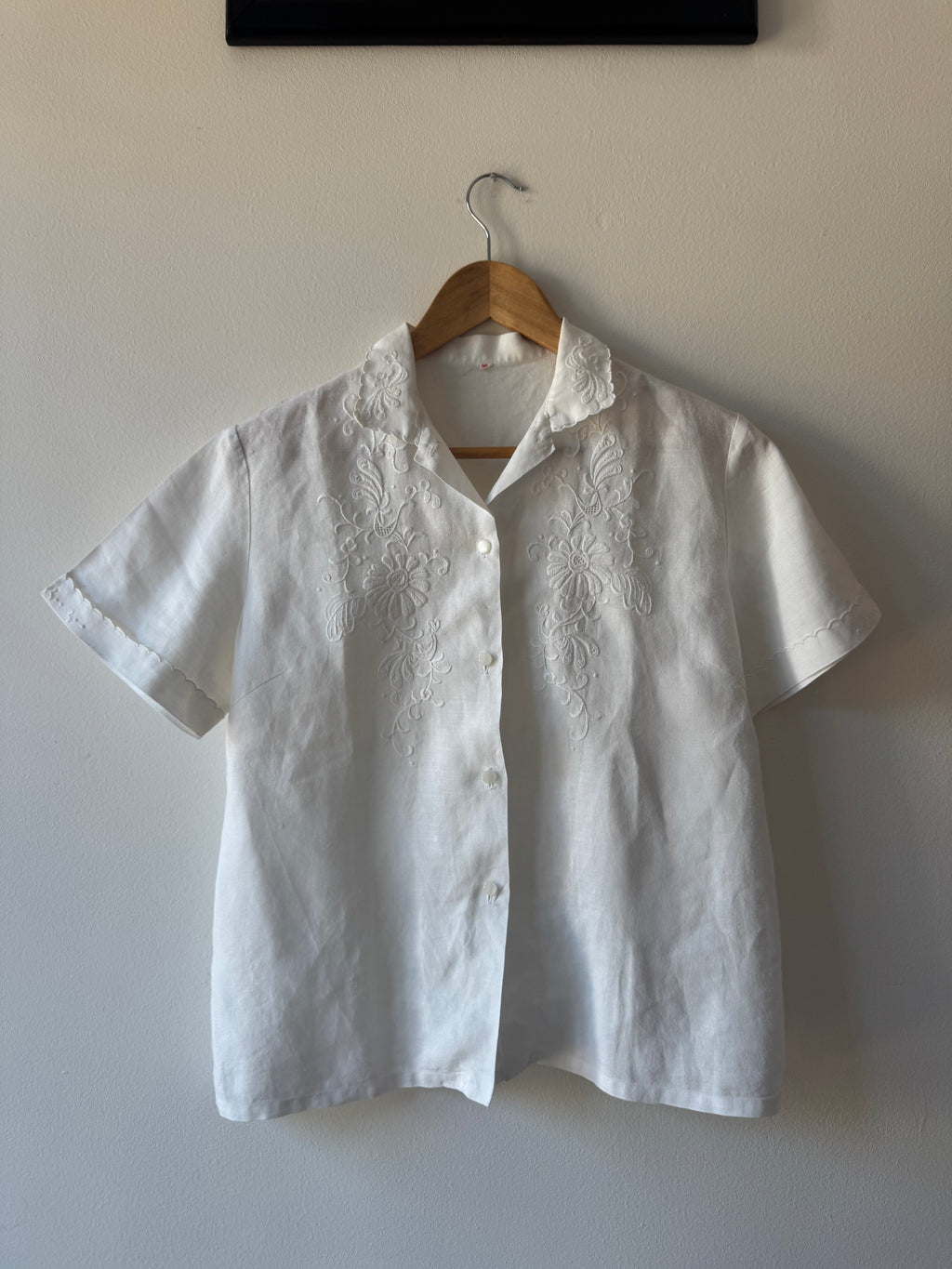 CAMICIA RICAMATA  ESTIVA