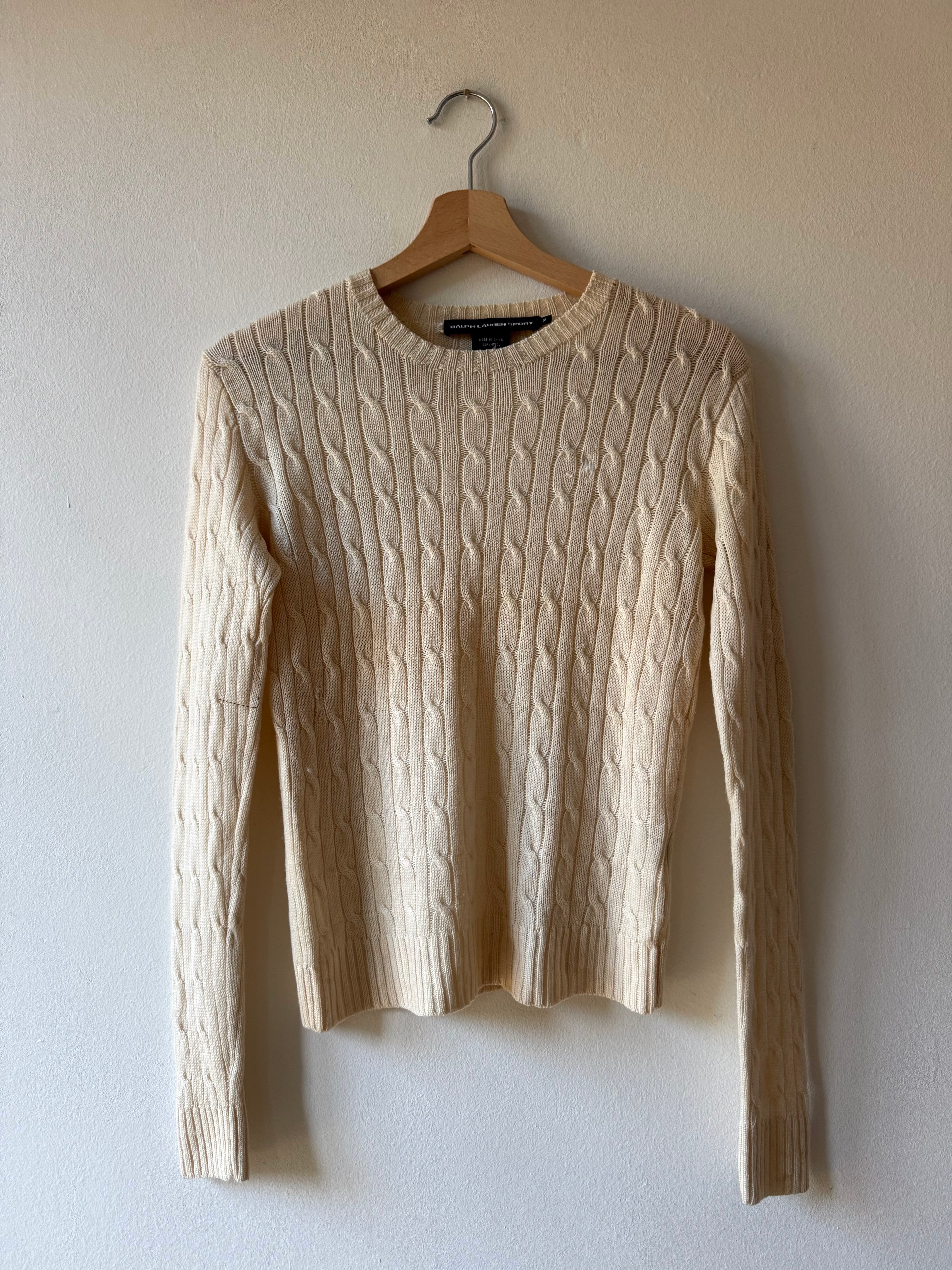 MAGLIONCINO TRECCE RALPH LAUREN