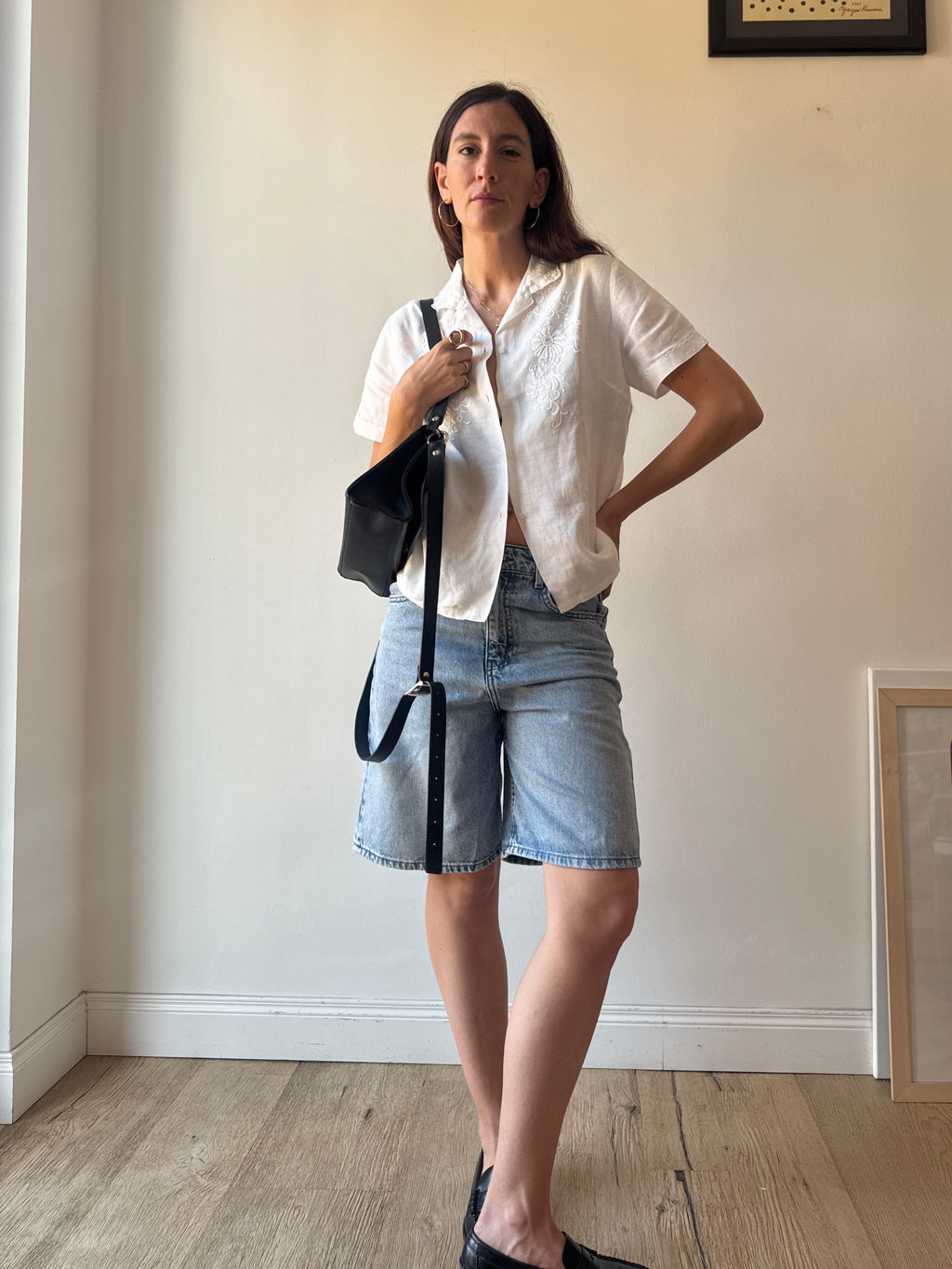 CAMICIA RICAMATA  ESTIVA