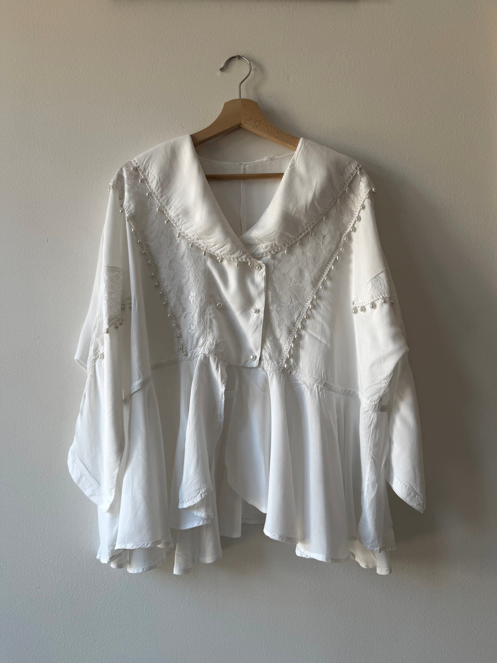 CAMICIA BIANCA DECORATA