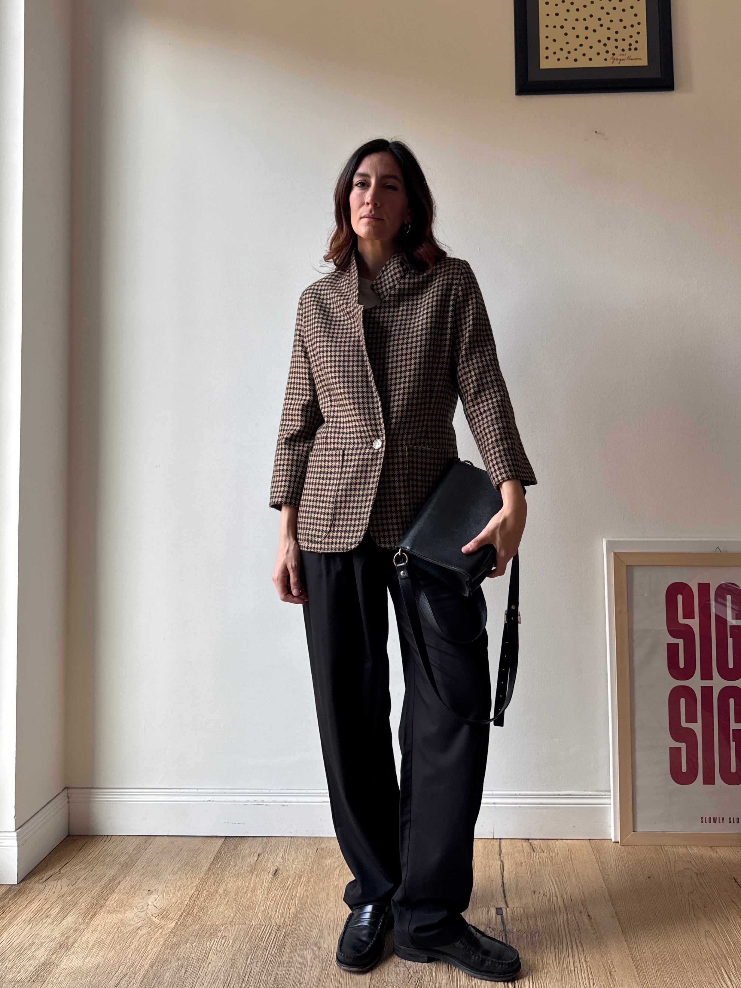BLAZER A QUADRETTI