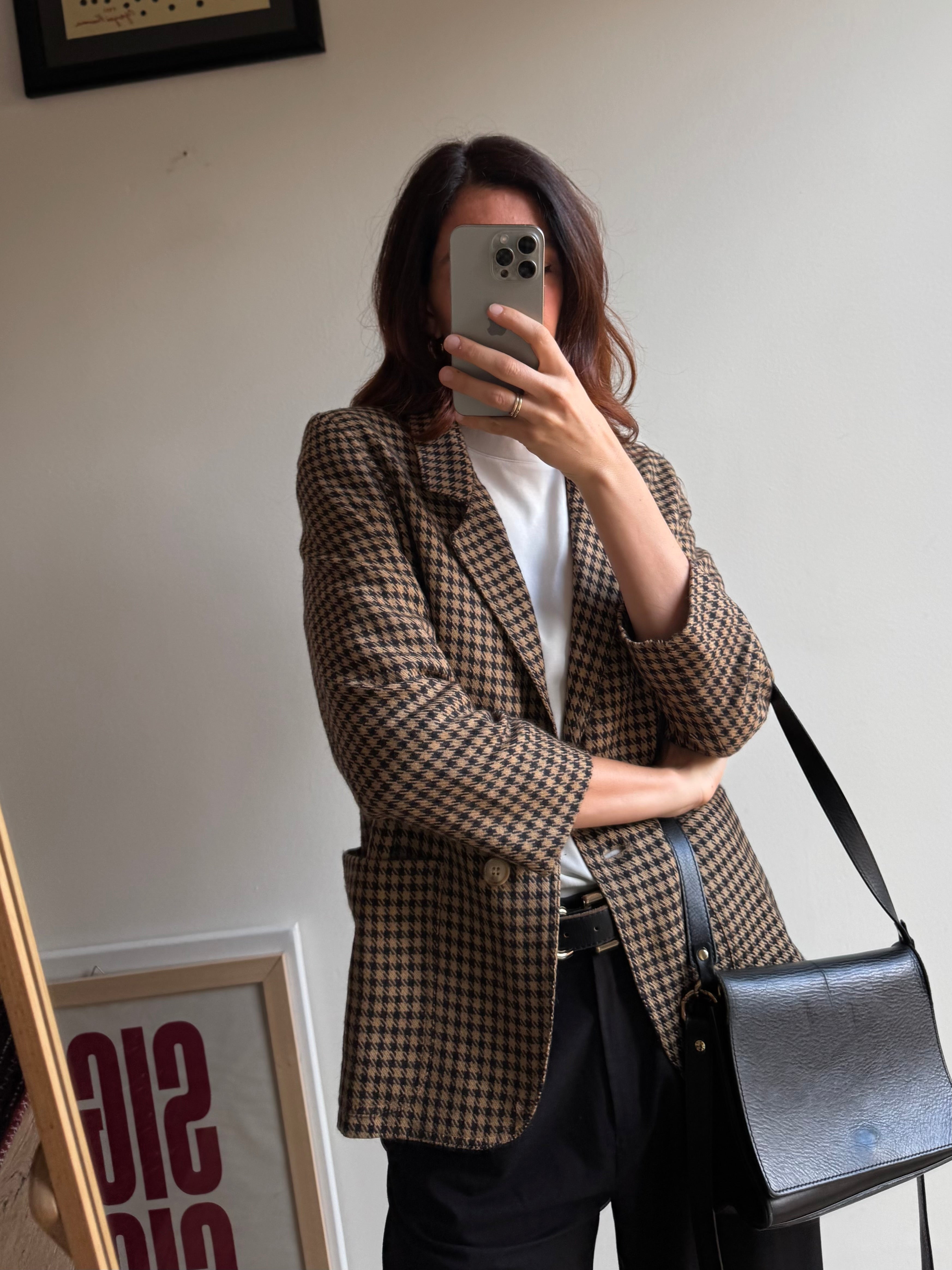BLAZER A QUADRETTI