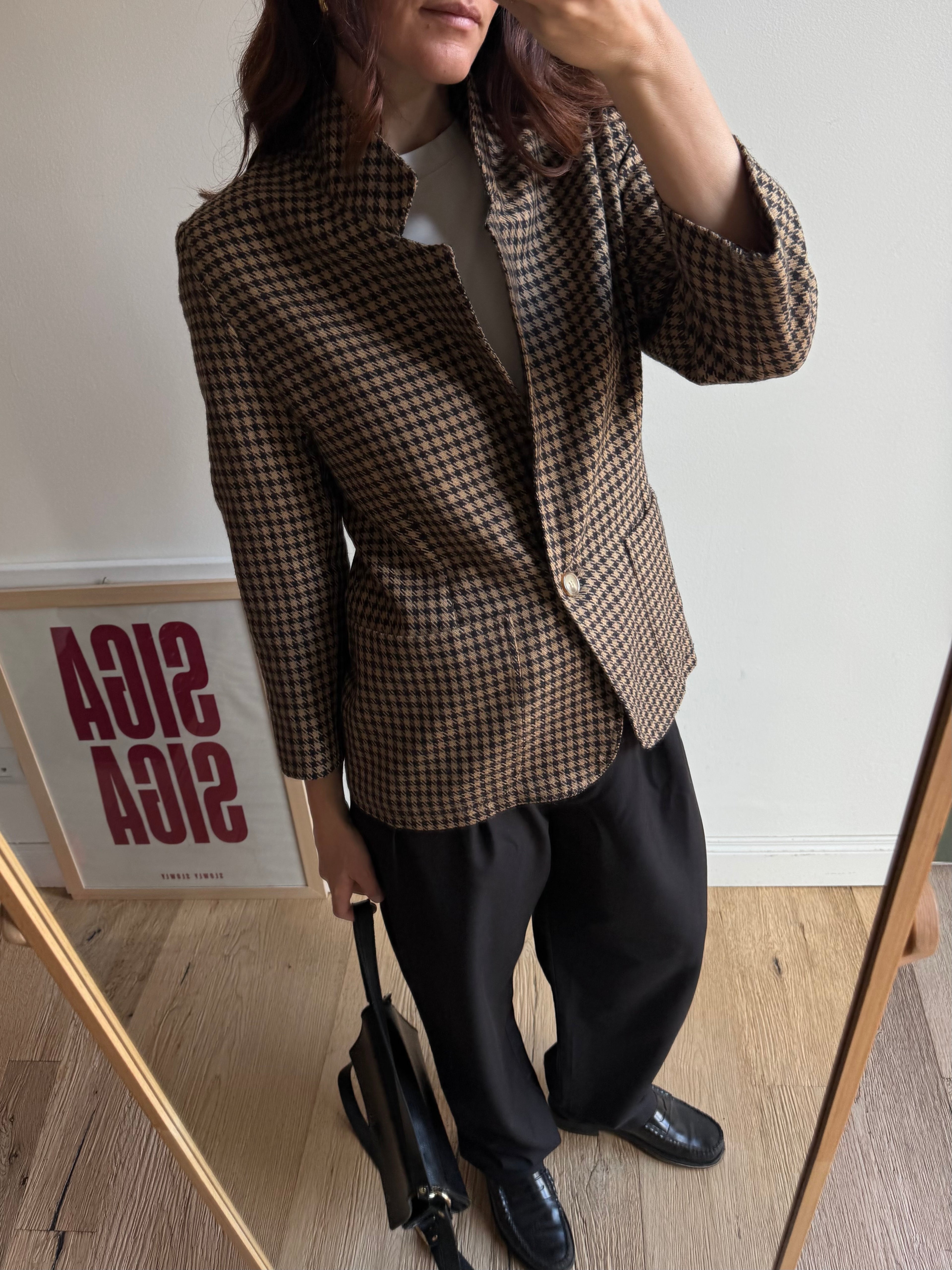 BLAZER A QUADRETTI