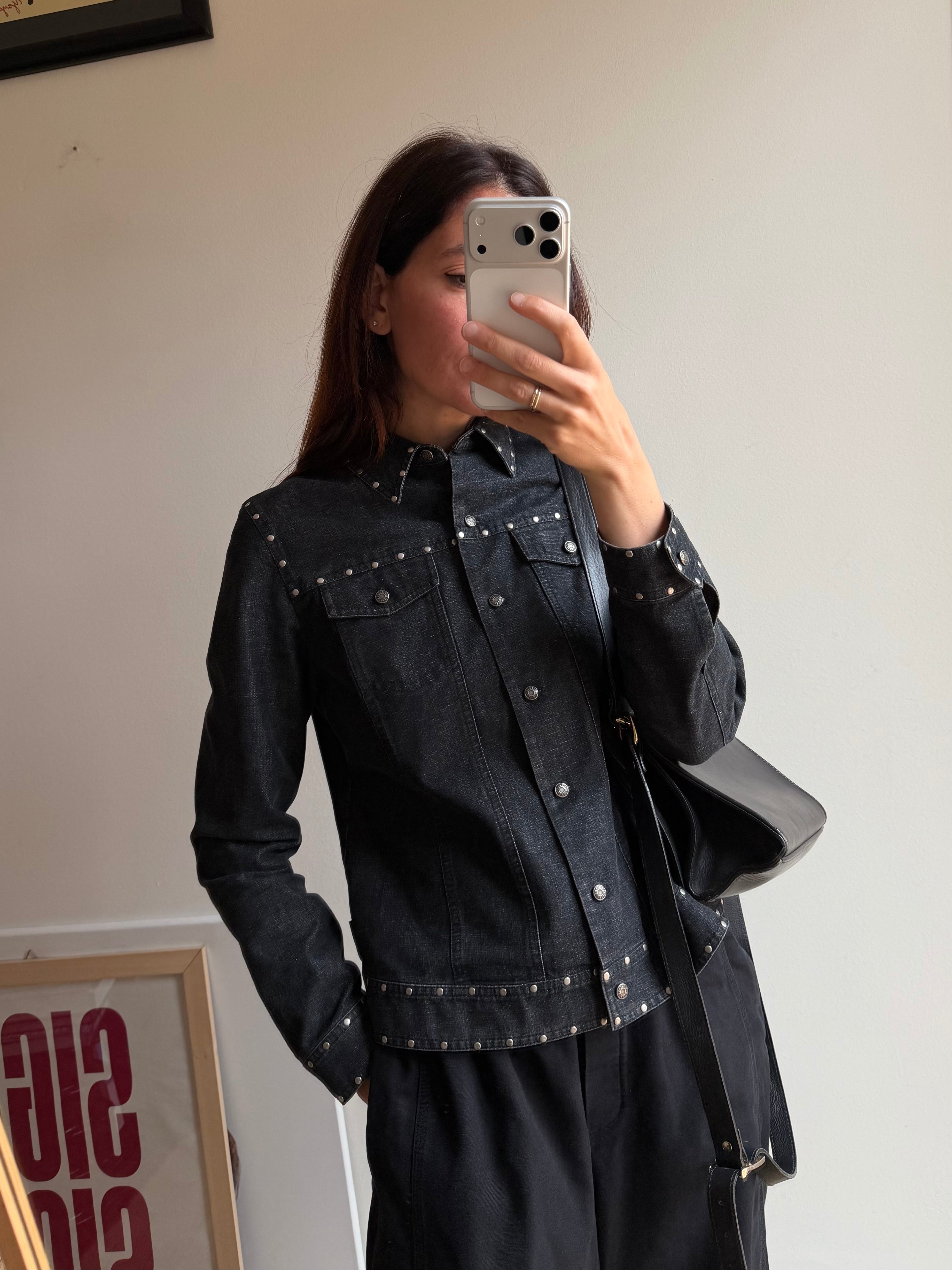GIACCA CAMICIA CON BORCHIETTE
