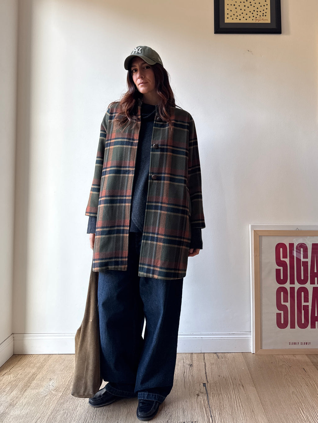 CAPPOTTO LEGGERO A QUADRI