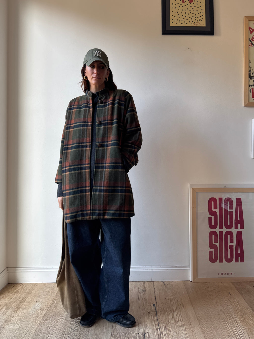 CAPPOTTO LEGGERO A QUADRI