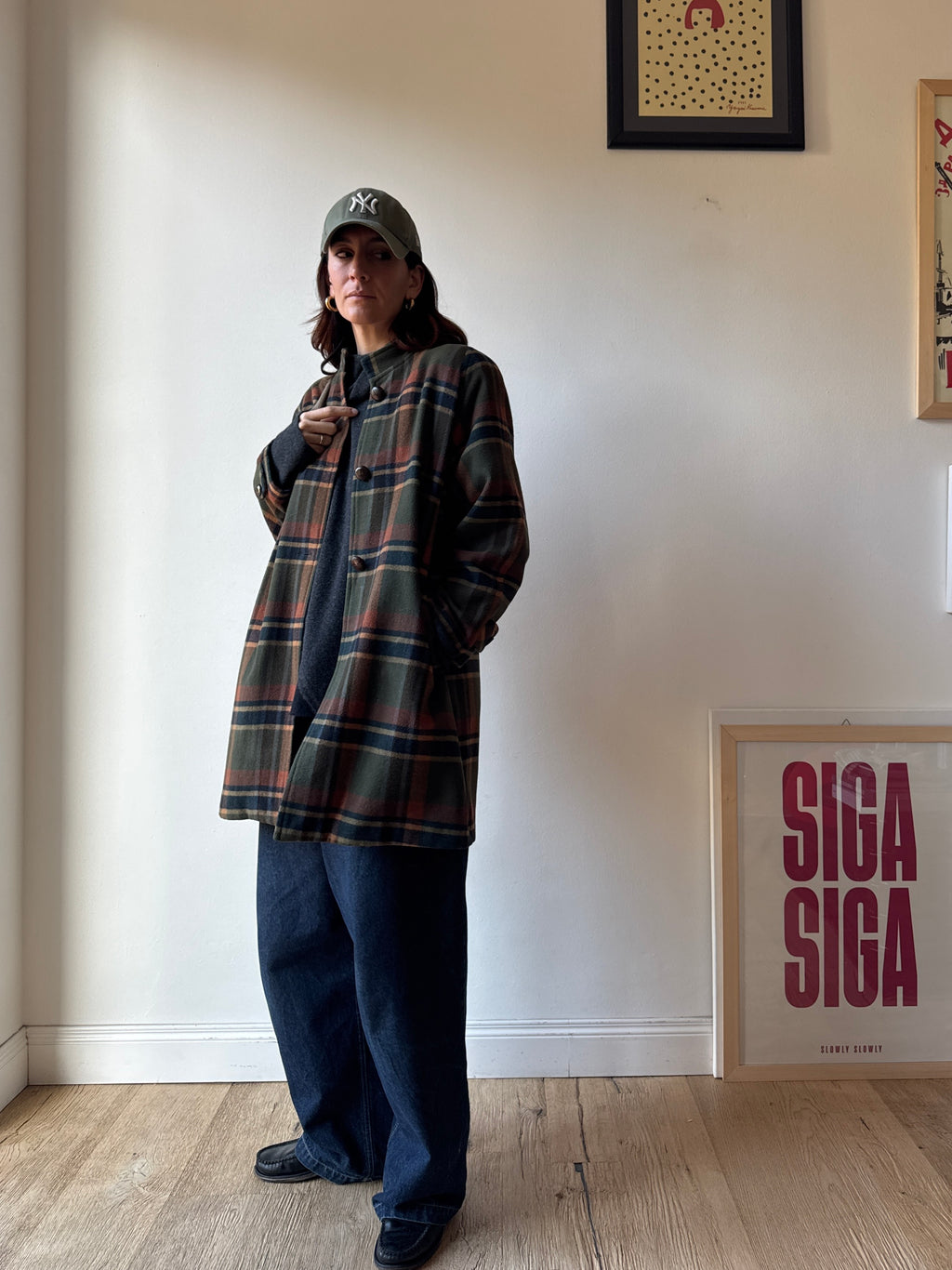 CAPPOTTO LEGGERO A QUADRI