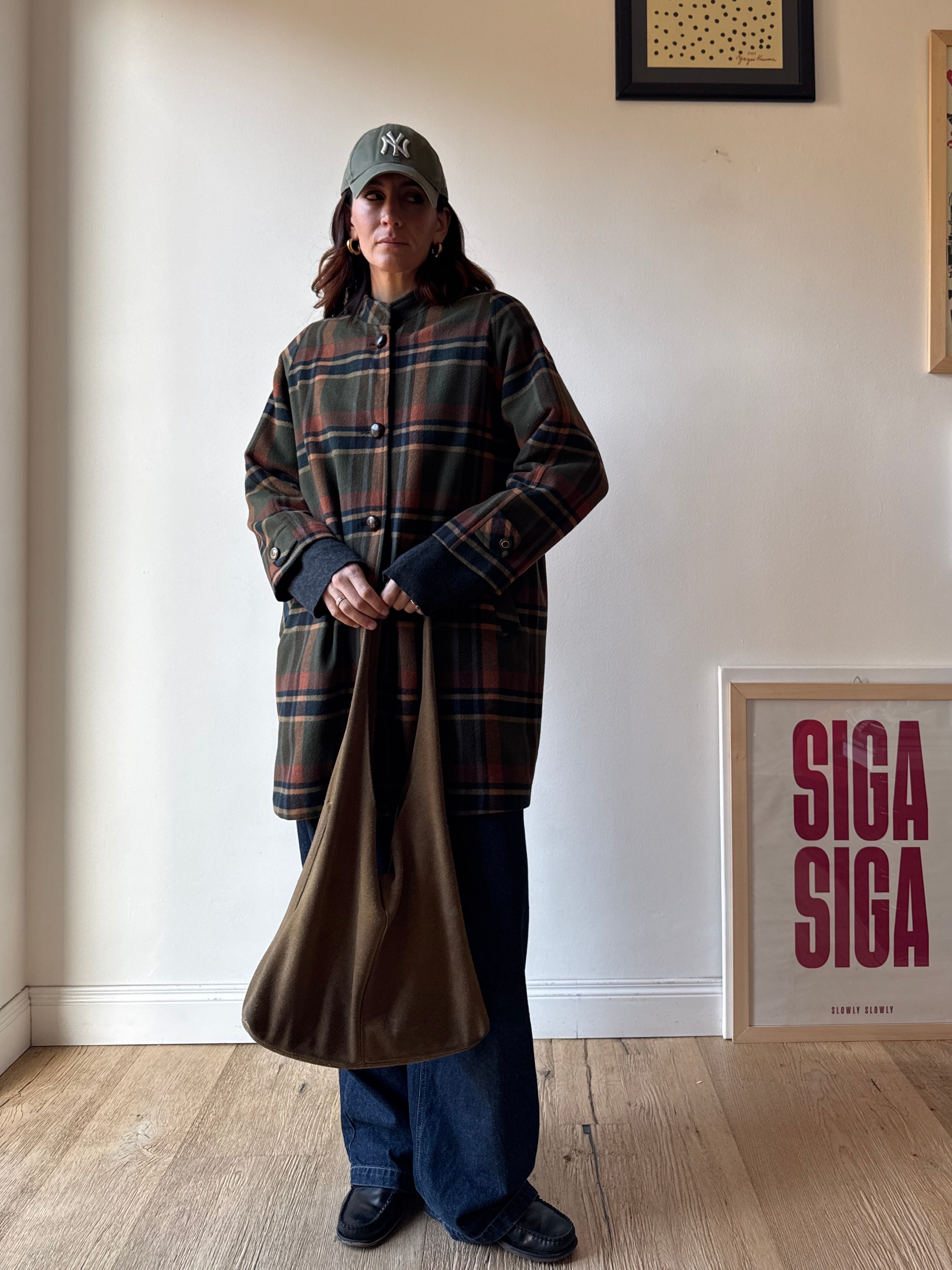 CAPPOTTO LEGGERO A QUADRI