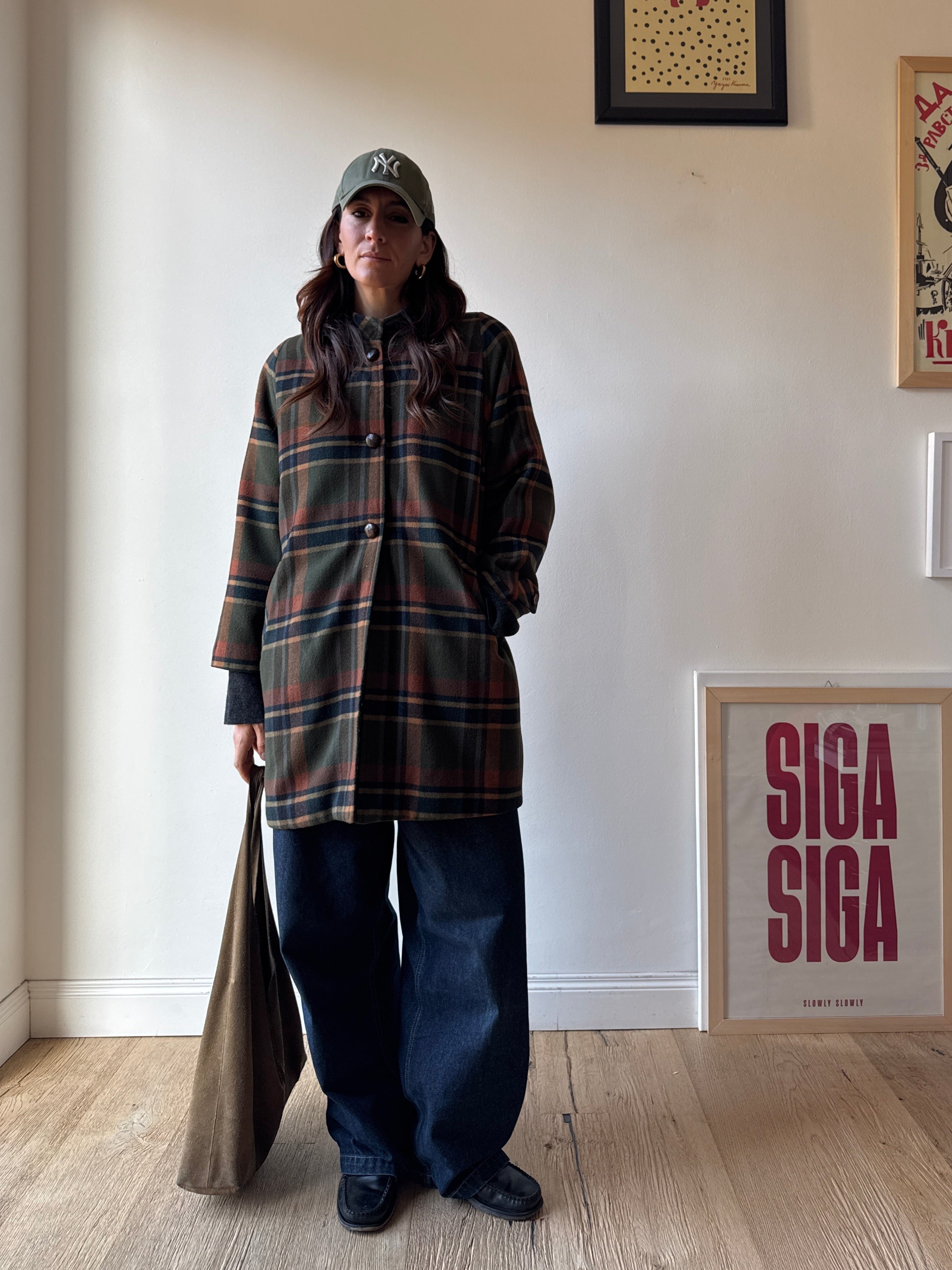 CAPPOTTO LEGGERO A QUADRI