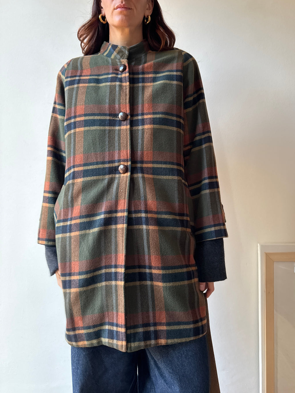 CAPPOTTO LEGGERO A QUADRI