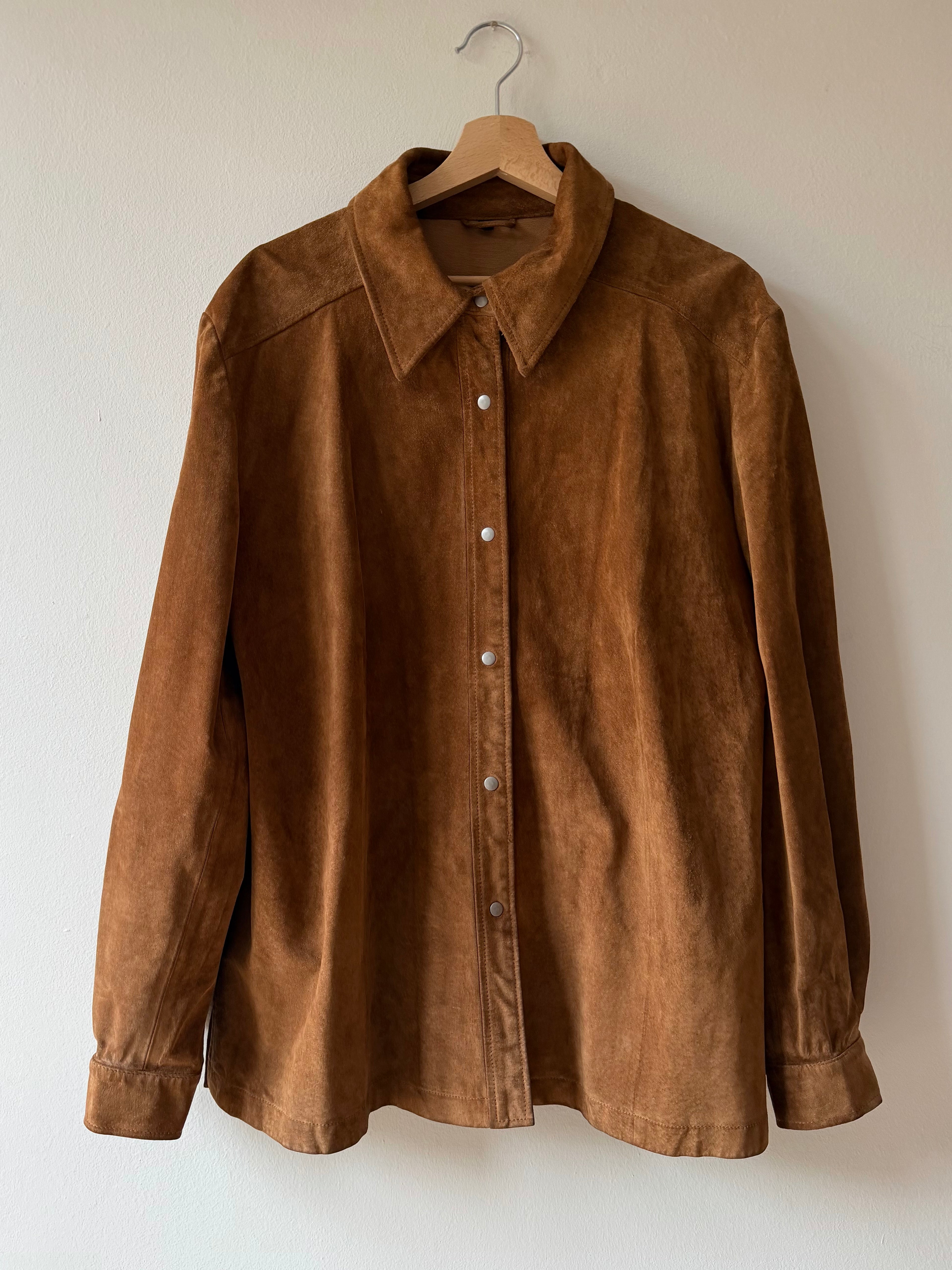 CAMICIA IN CAMOSCIO