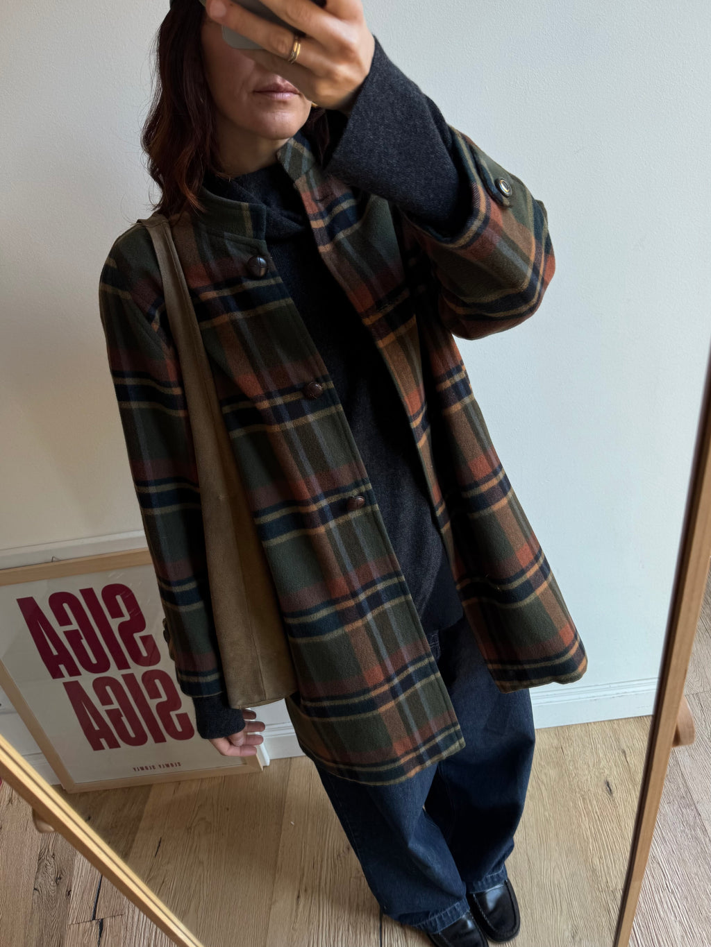 CAPPOTTO LEGGERO A QUADRI