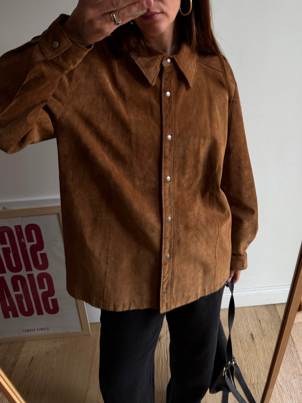 CAMICIA IN CAMOSCIO
