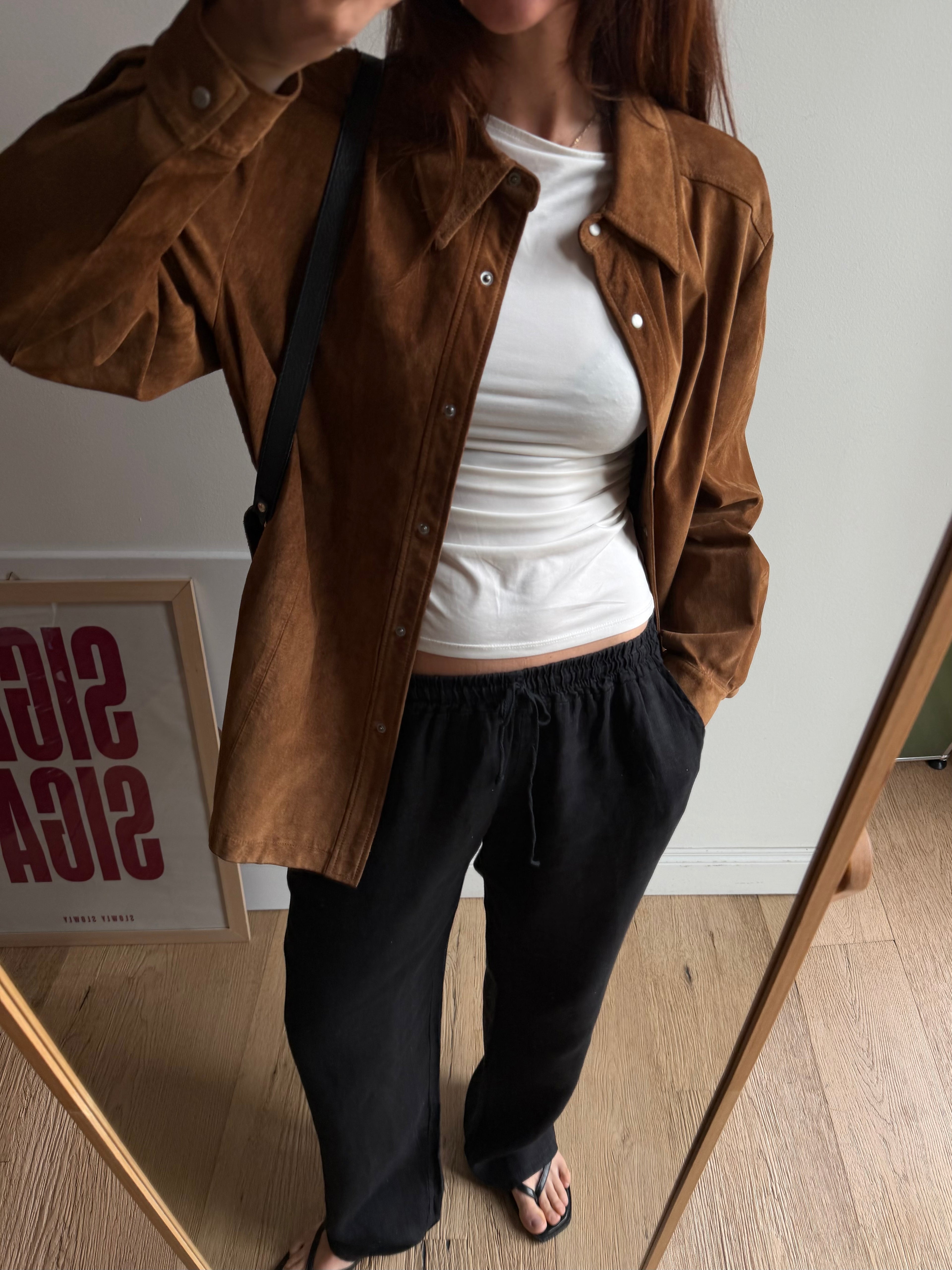 PANTALONI LINO NERO