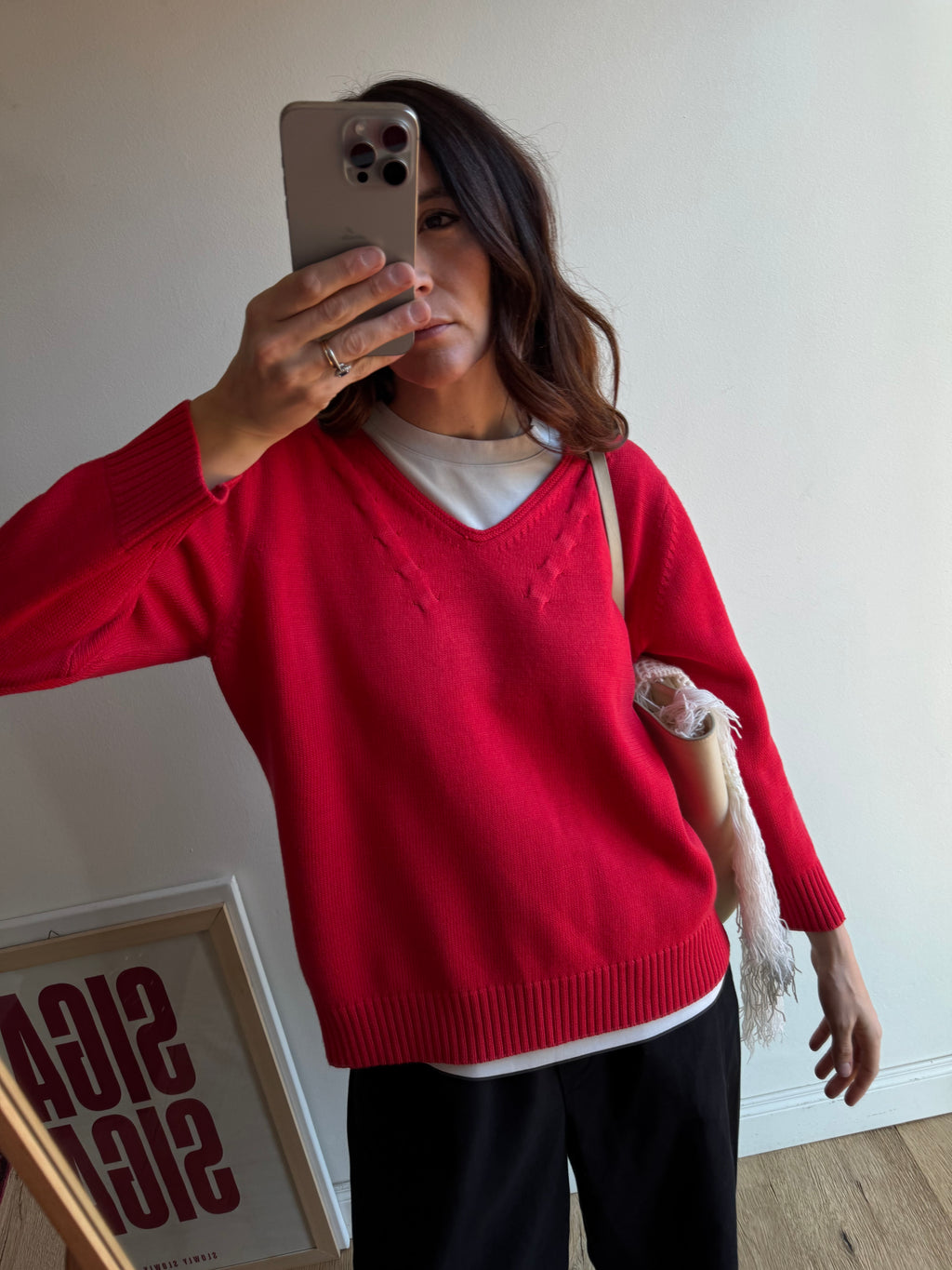 MAGLIONCINO ROSSO