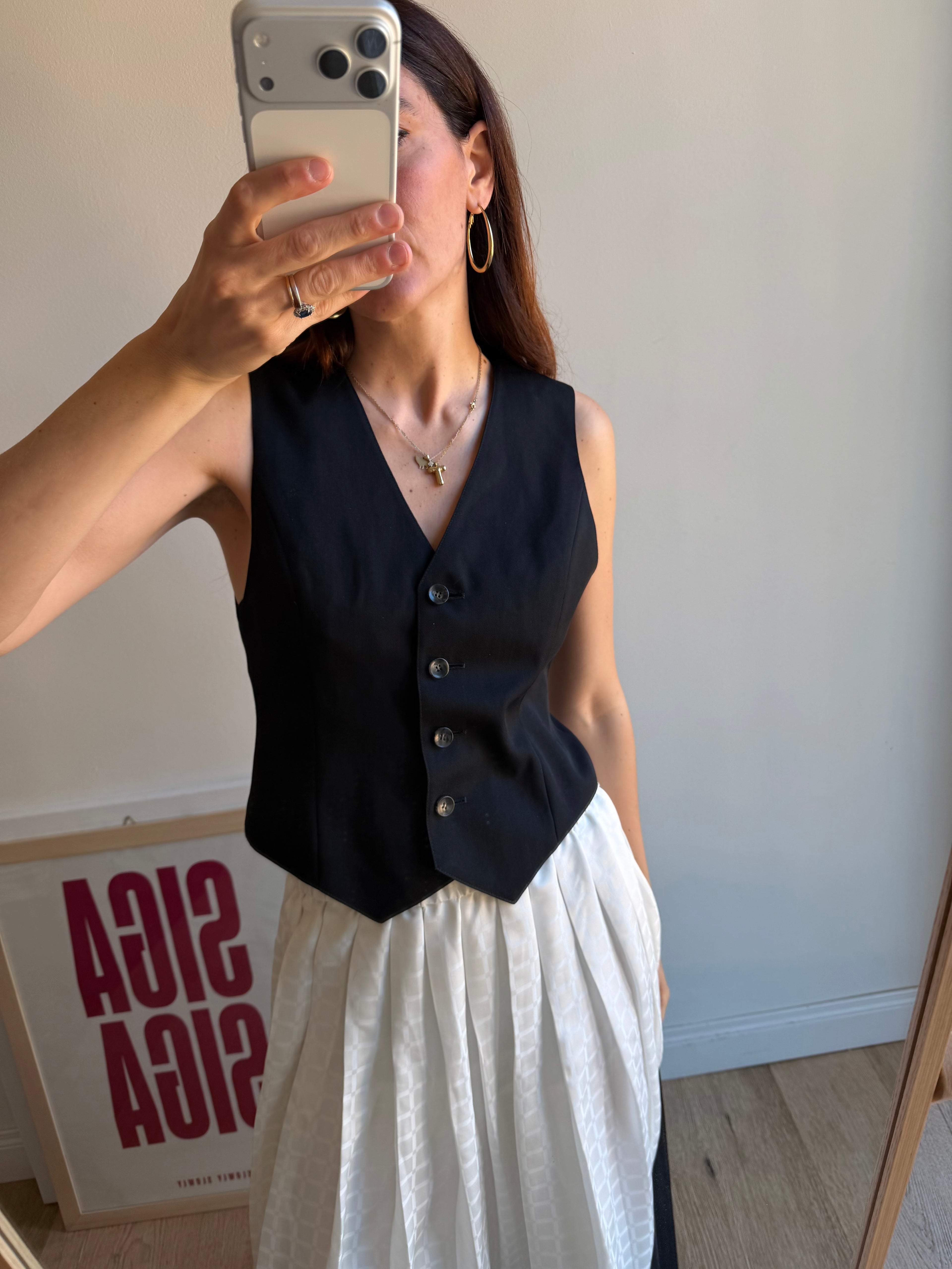GILET PANCIOTTO NERO