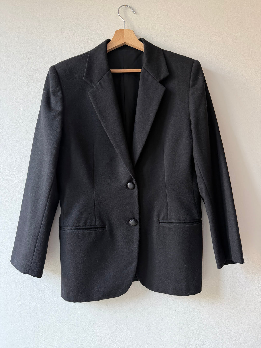 BLAZER IN LANA NERA