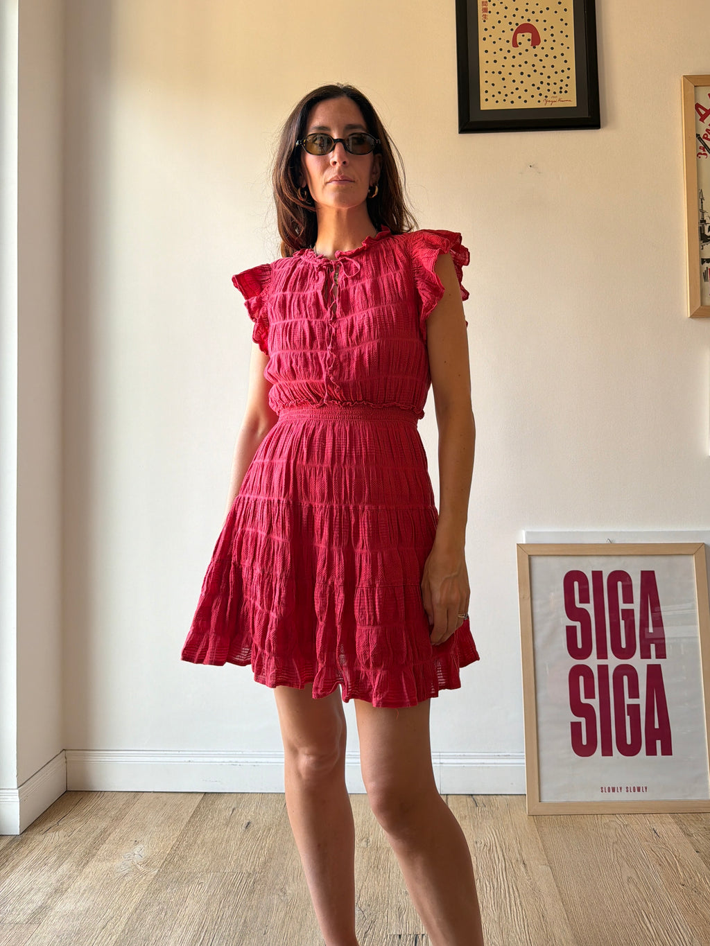 ABITO VOLANT ROSSO