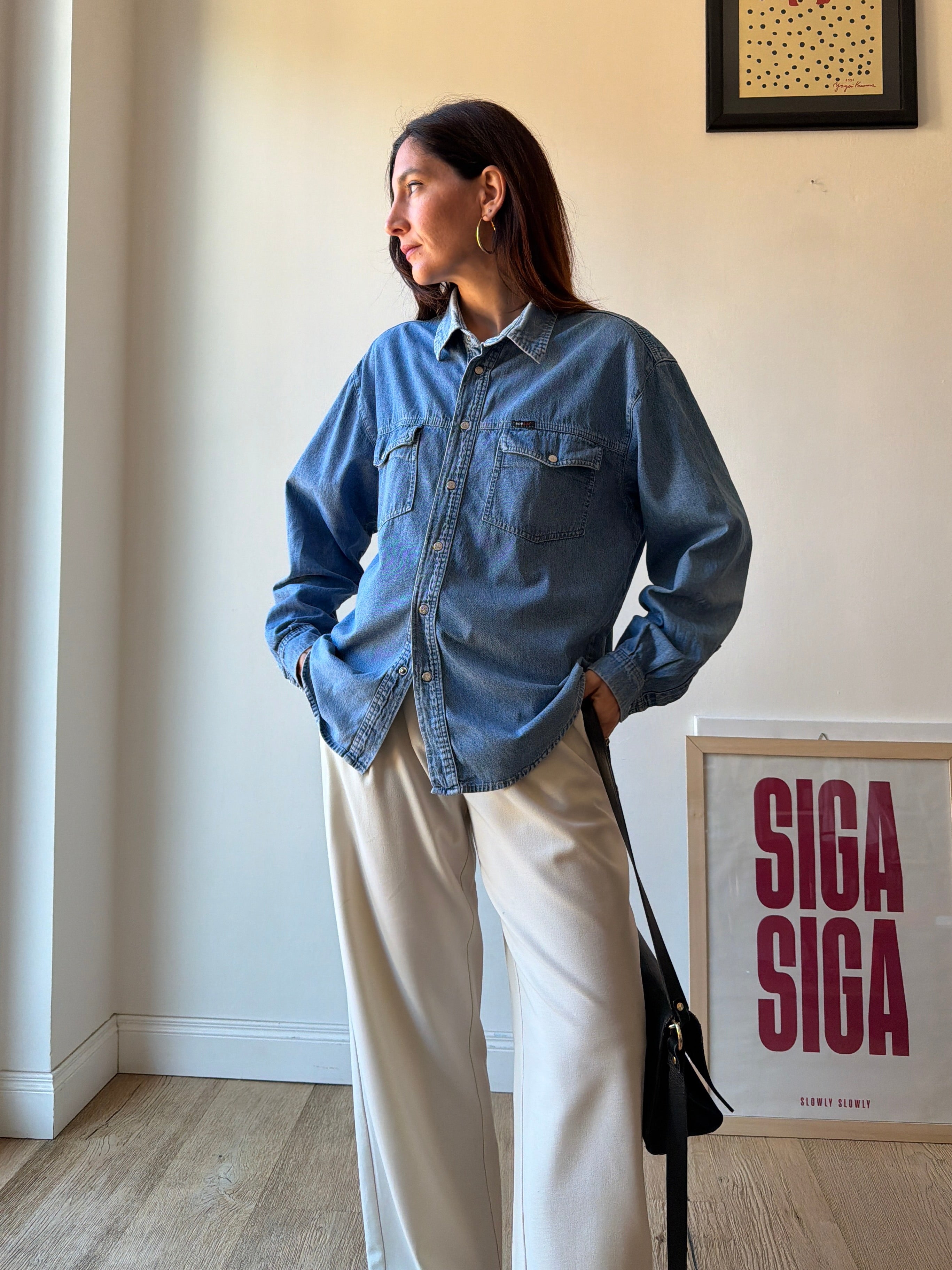 CAMICIA IN DENIM ROY ROGERS
