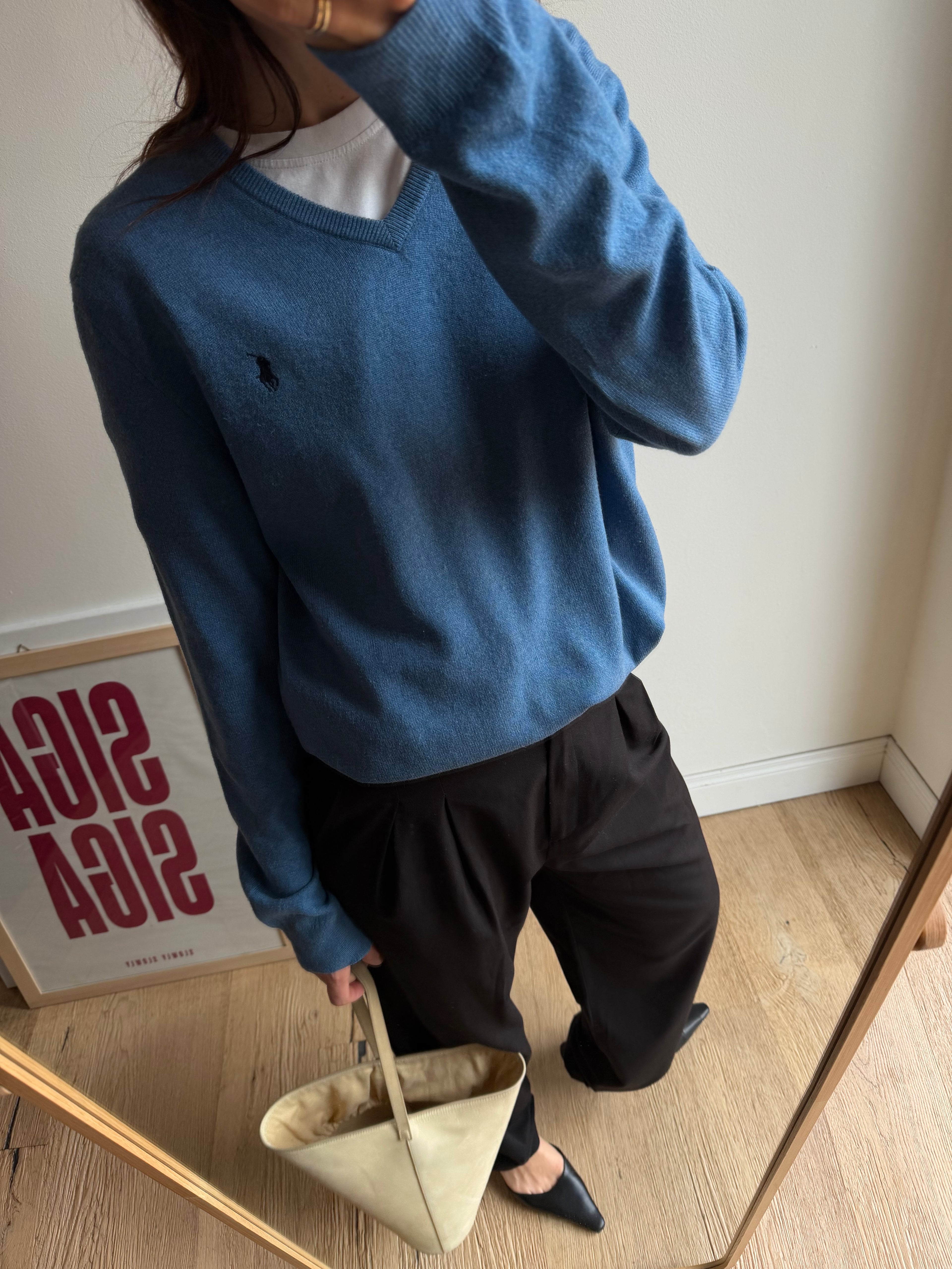 MAGLIONCINO AZZURRO RALPH LAUREN