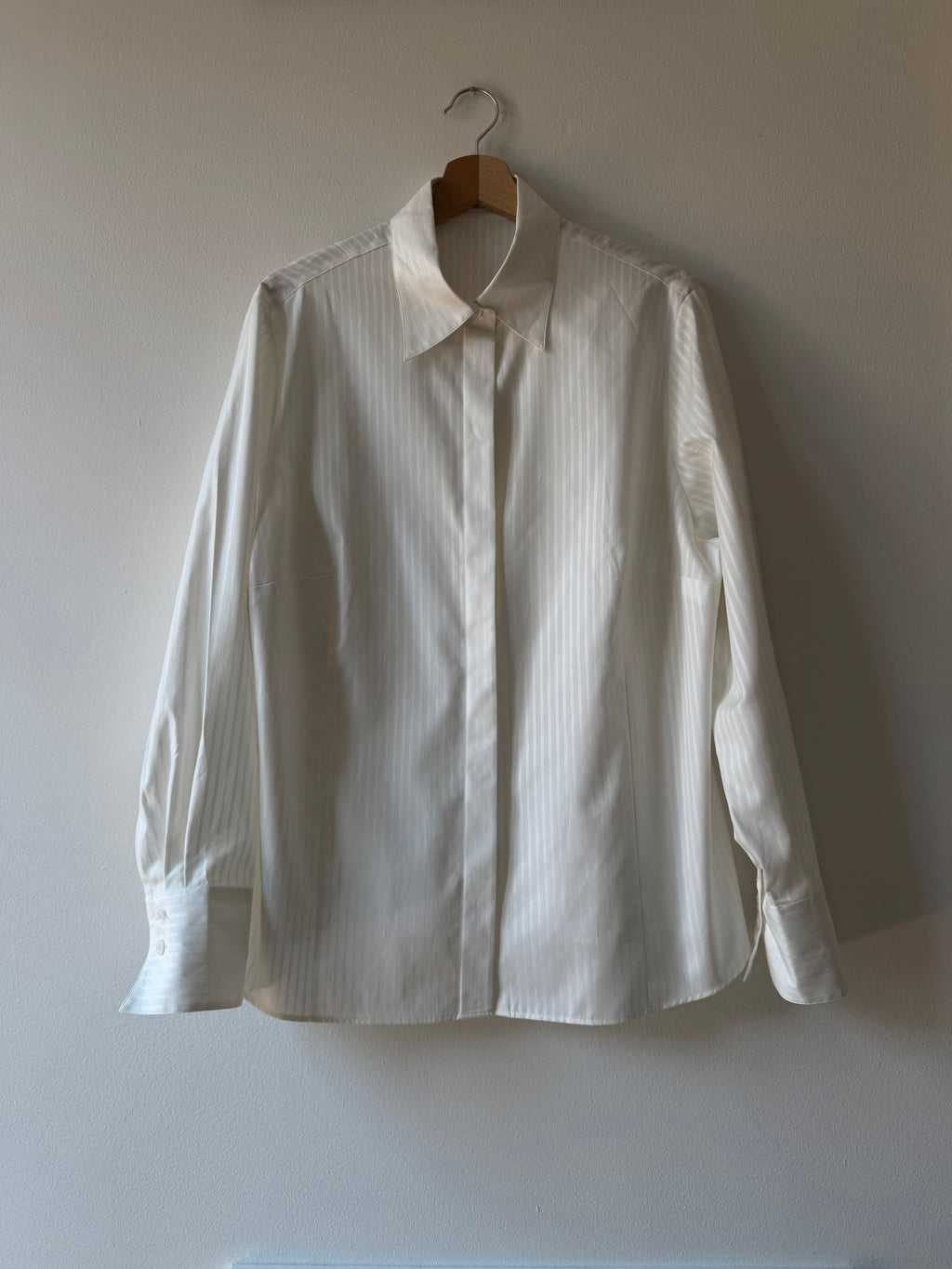 CAMICIA BIANCA GESSATA
