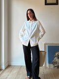 CAMICIA BIANCA GESSATA