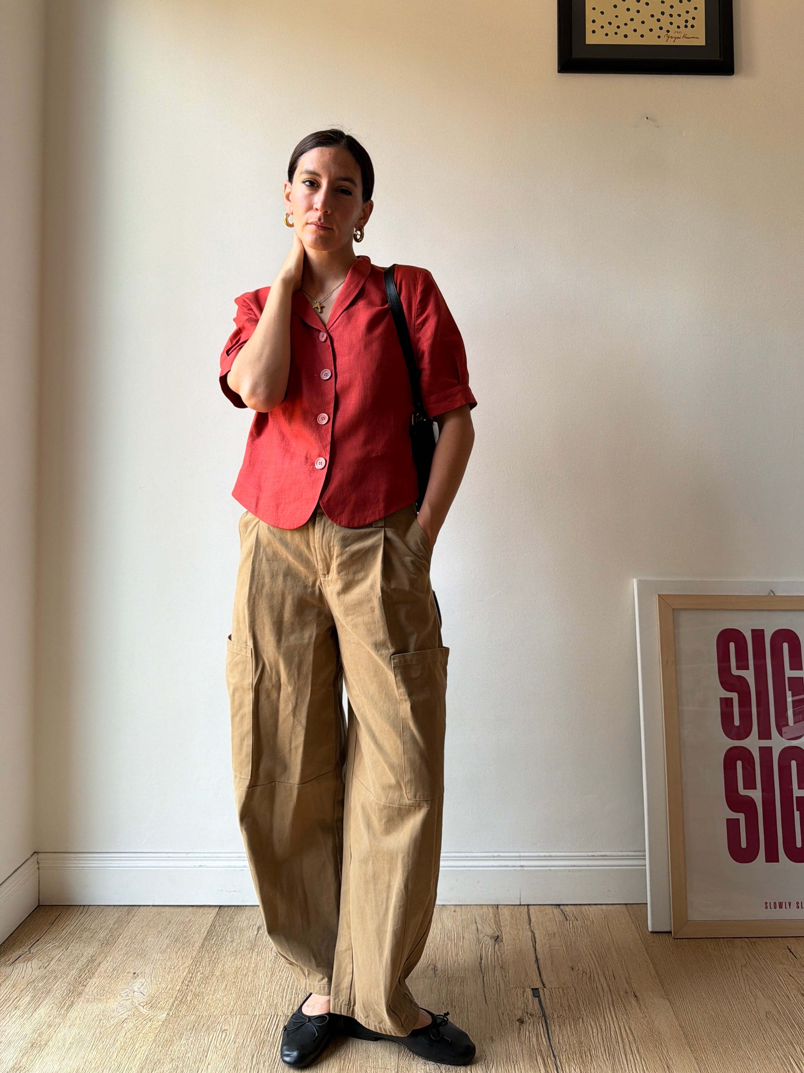 CAMICIA IN LINO RUGIGNE