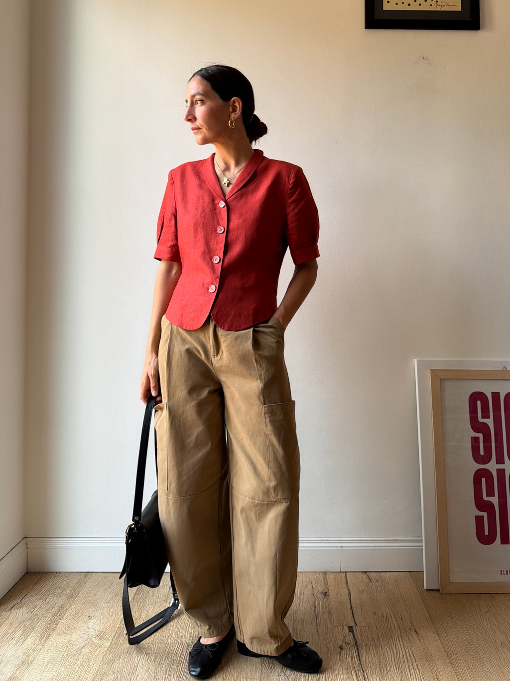 CAMICIA IN LINO RUGIGNE