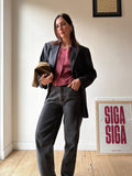 CAMICIA BOXY IN SETA