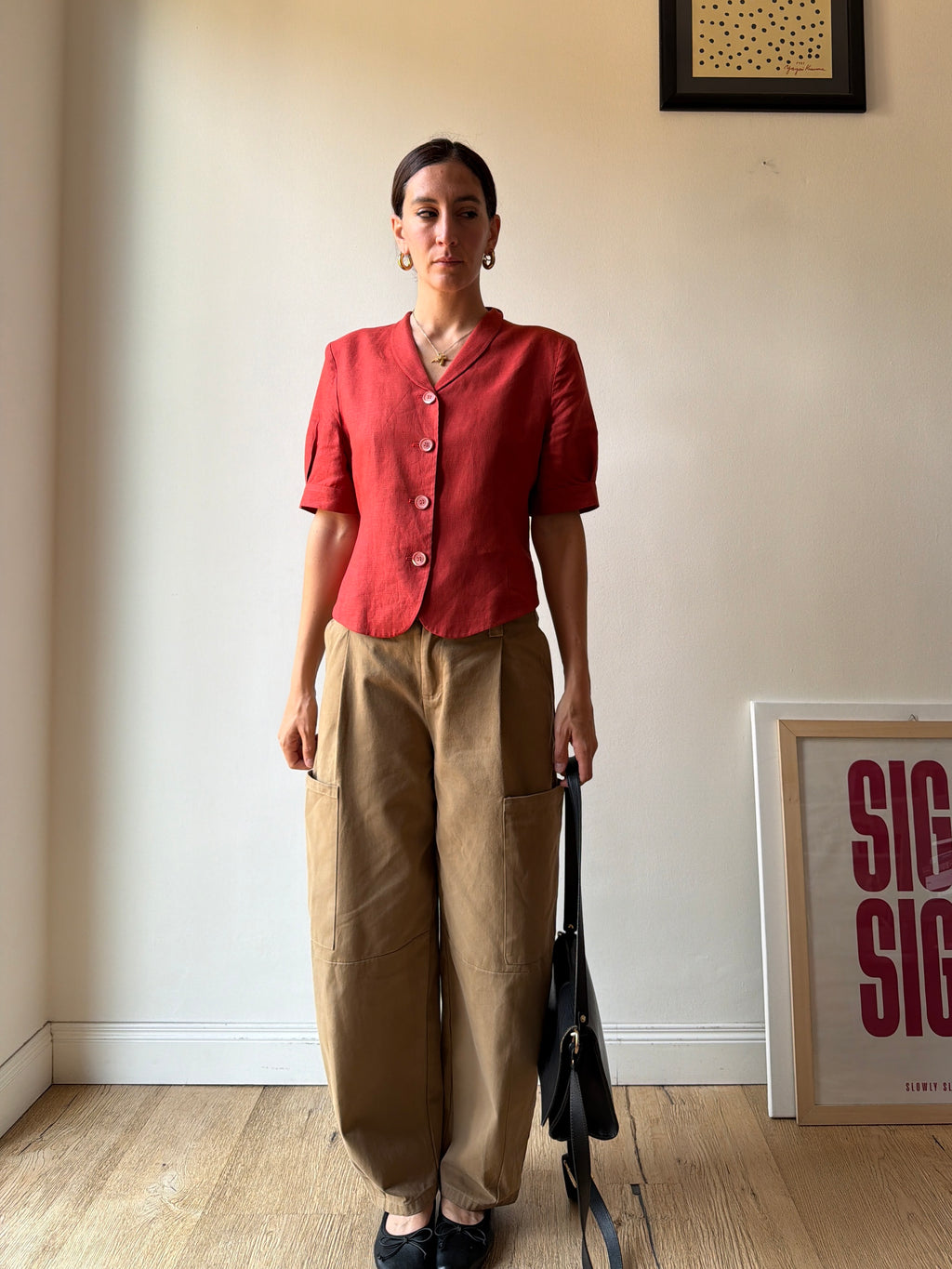 CAMICIA IN LINO RUGIGNE
